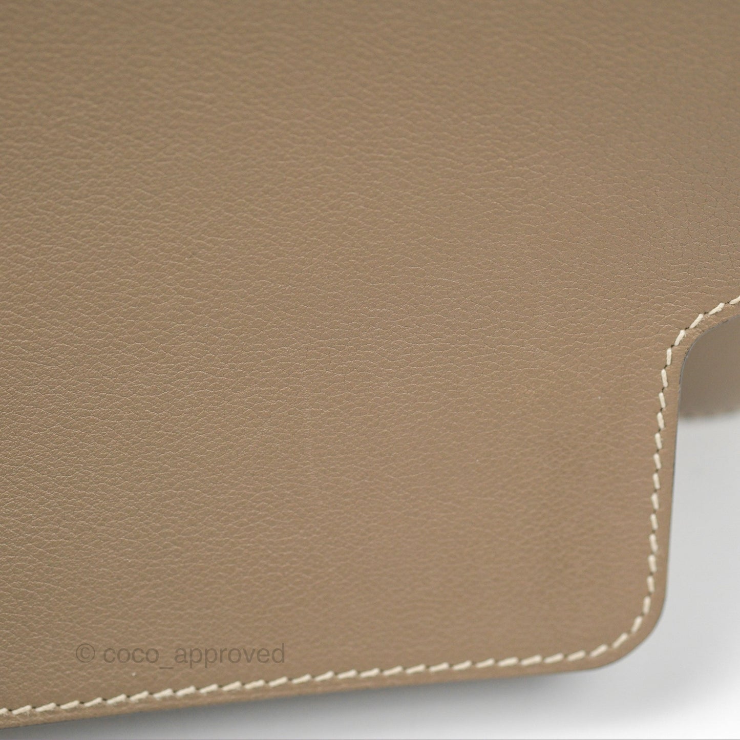 Hermès Roulis 23 Etoupe Evercolor Palladium Hardware