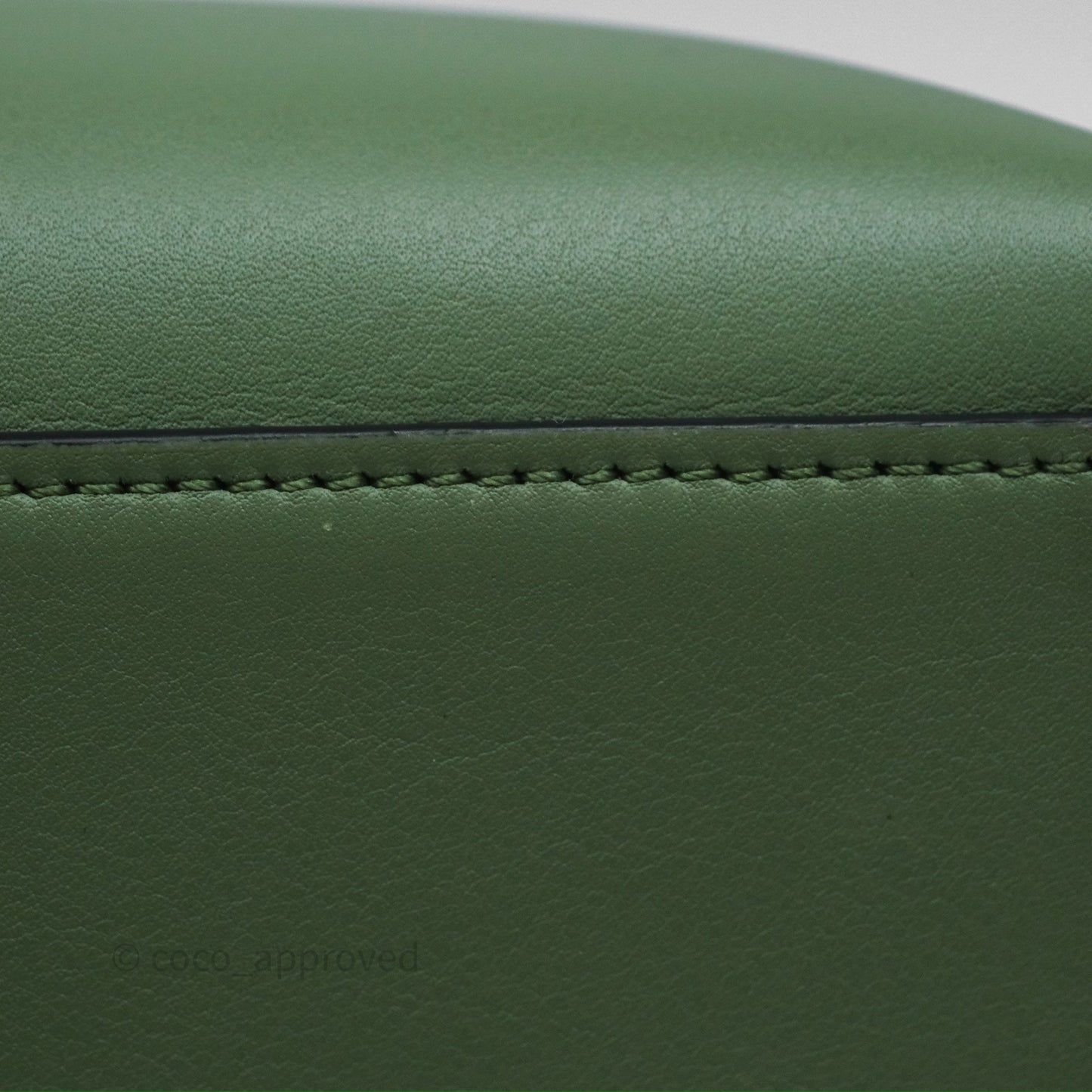 Loewe Small Anagram Tote In Rosemary Green Calfskin