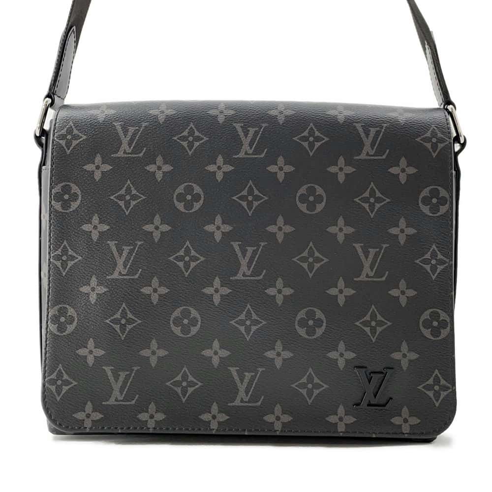 LOUIS VUITTON District PM NV3 Noir M46255 Monogram Eclipse