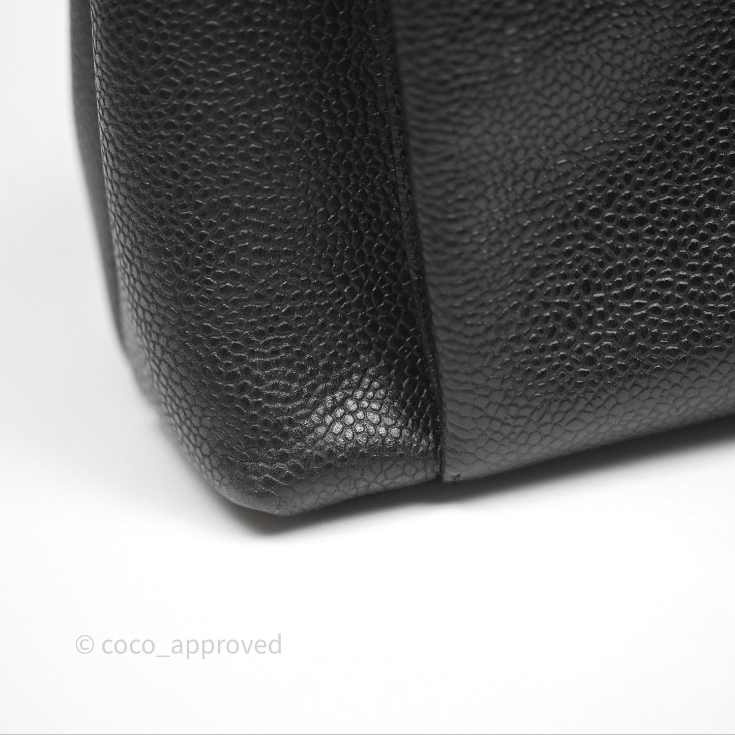 Chanel Vintage Tote Black 24K Gold Hardware
