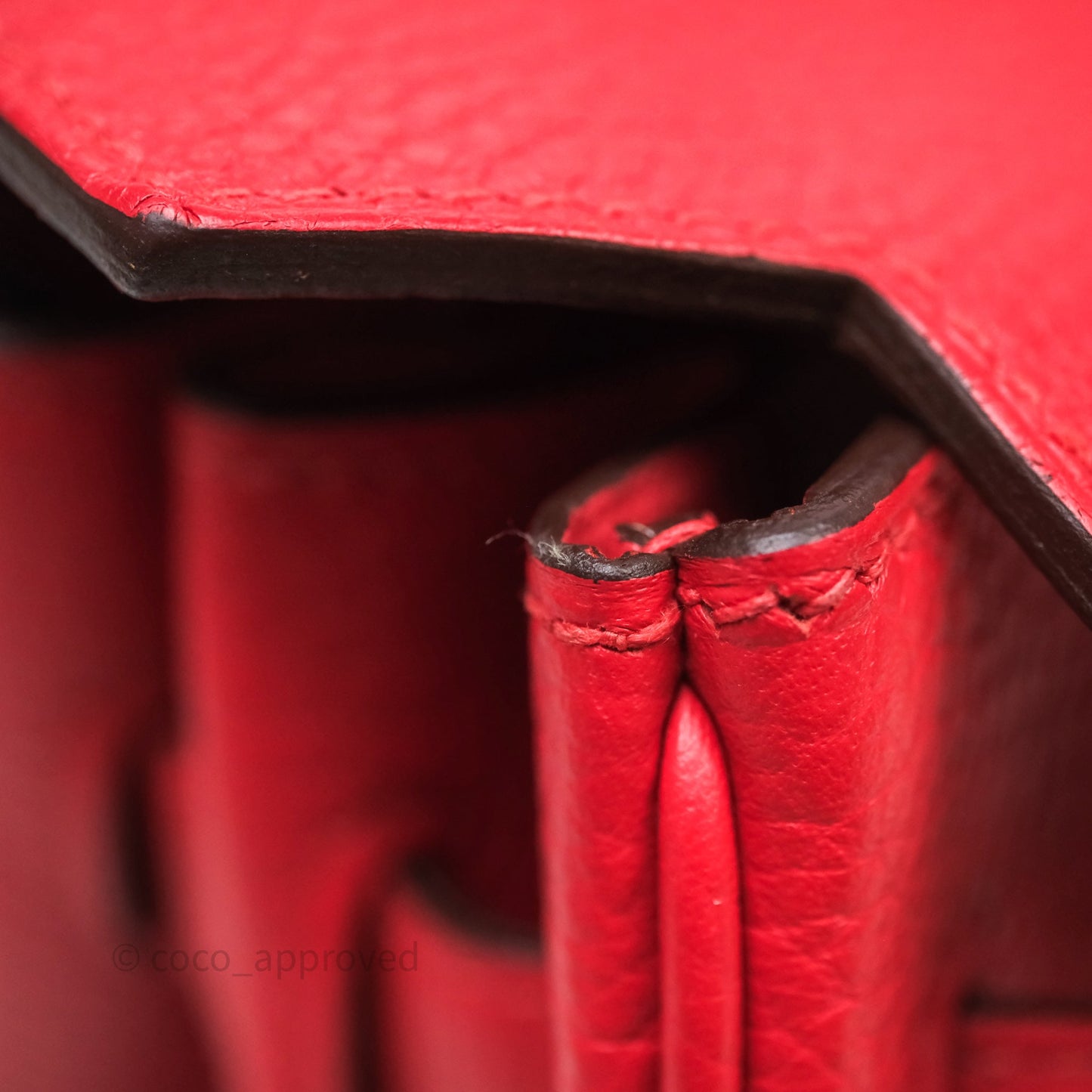 Hermes Birkin 30 Rouge Togo Gold Hardware