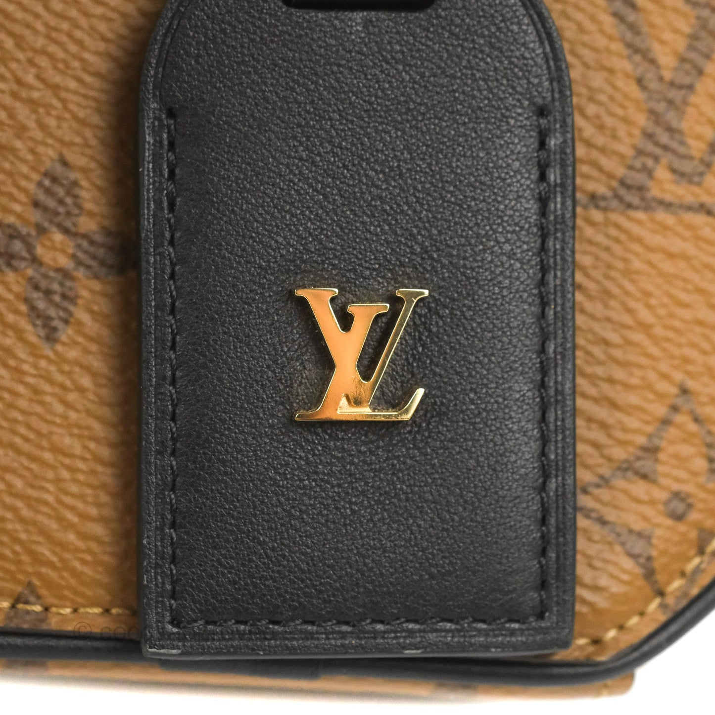 Louis Vuitton Mini Boîte Chapeau Monogram Reverse Canvas Black