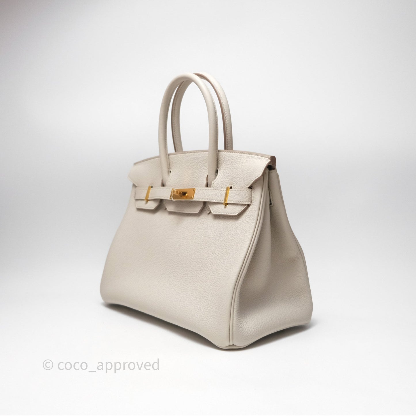 Hermès Birkin 30 Retourne Beton 8L Togo Gold Hardware