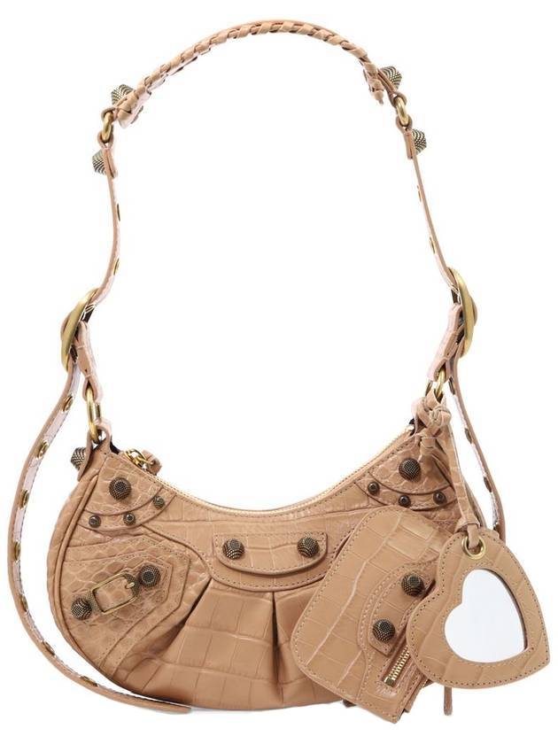 Luxury Balenciaga Le Cagole XS Shoulder Bag Brush Pink