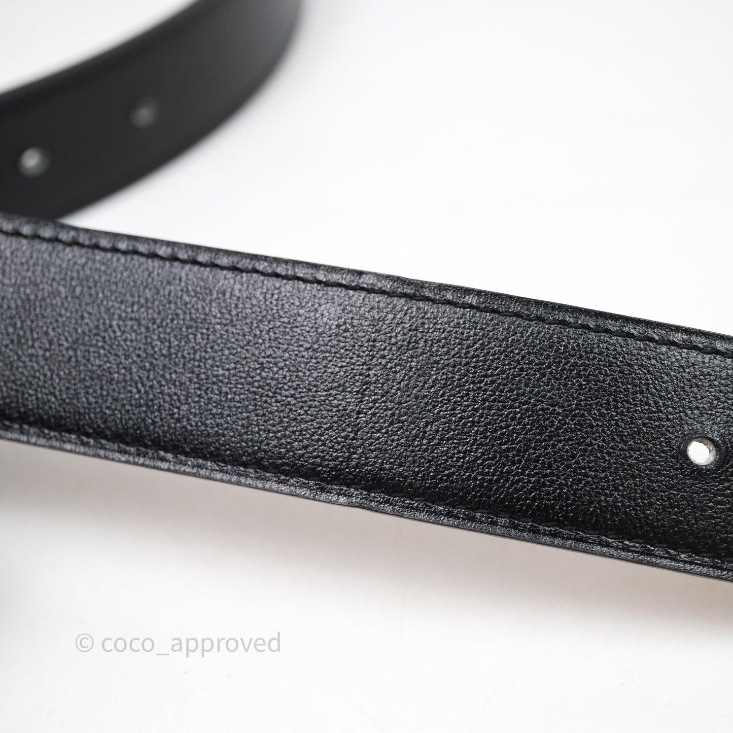 Hermès H Belt Buckle & Reversible Strap Black Gold Hardware