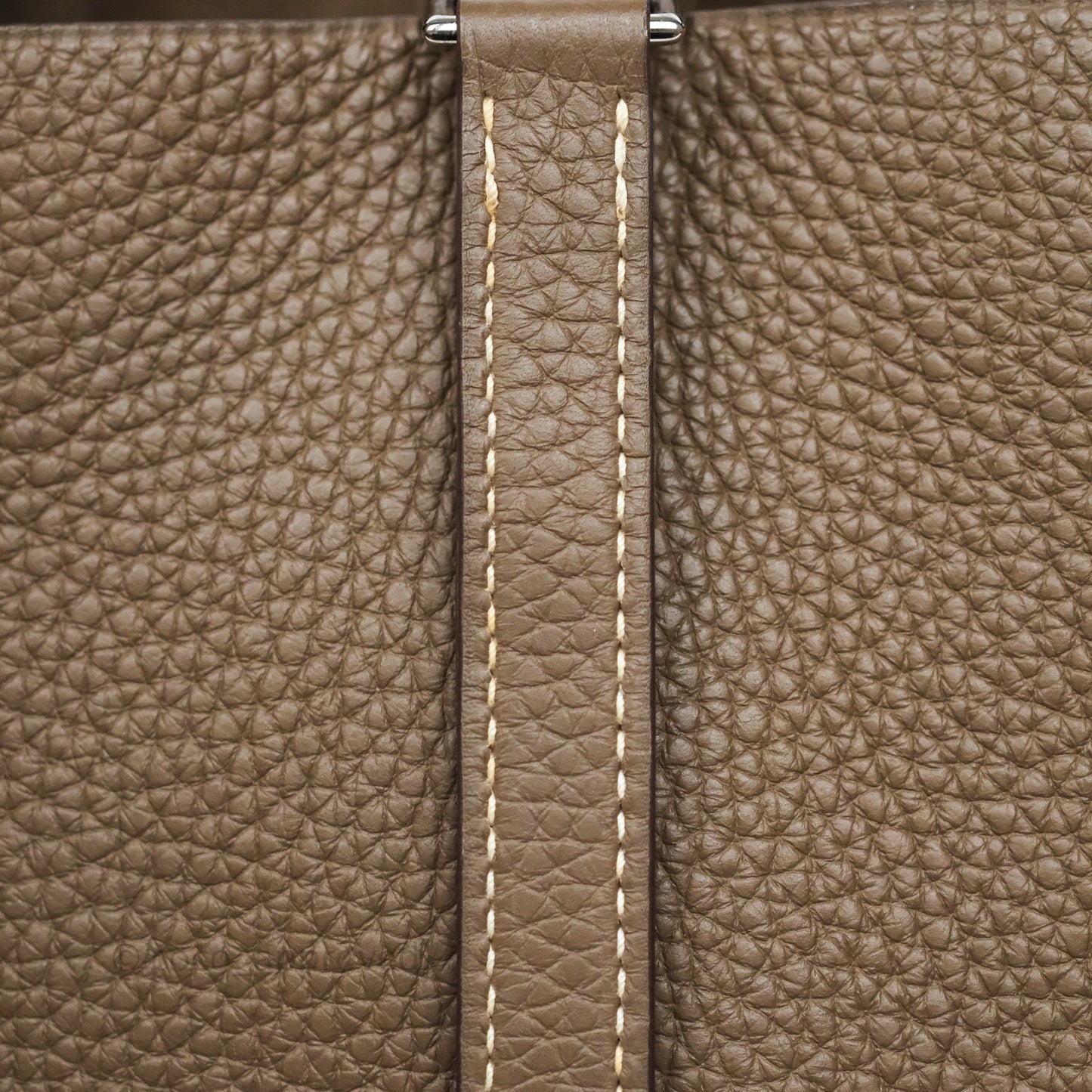Hermès Picotin 22 Etoupe Clemence Palladium Hardware