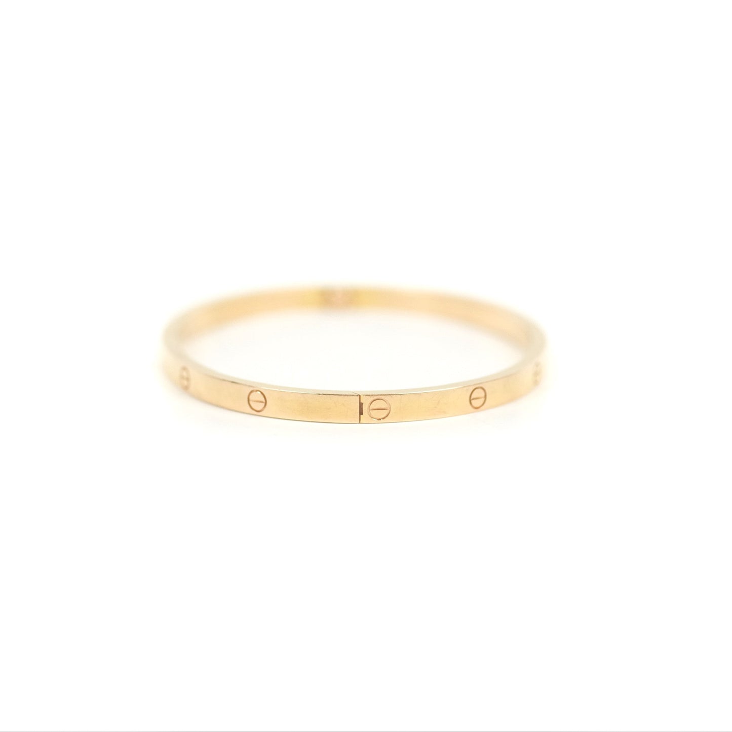 Cartier Small Love Bracelet Rose Gold Size 17