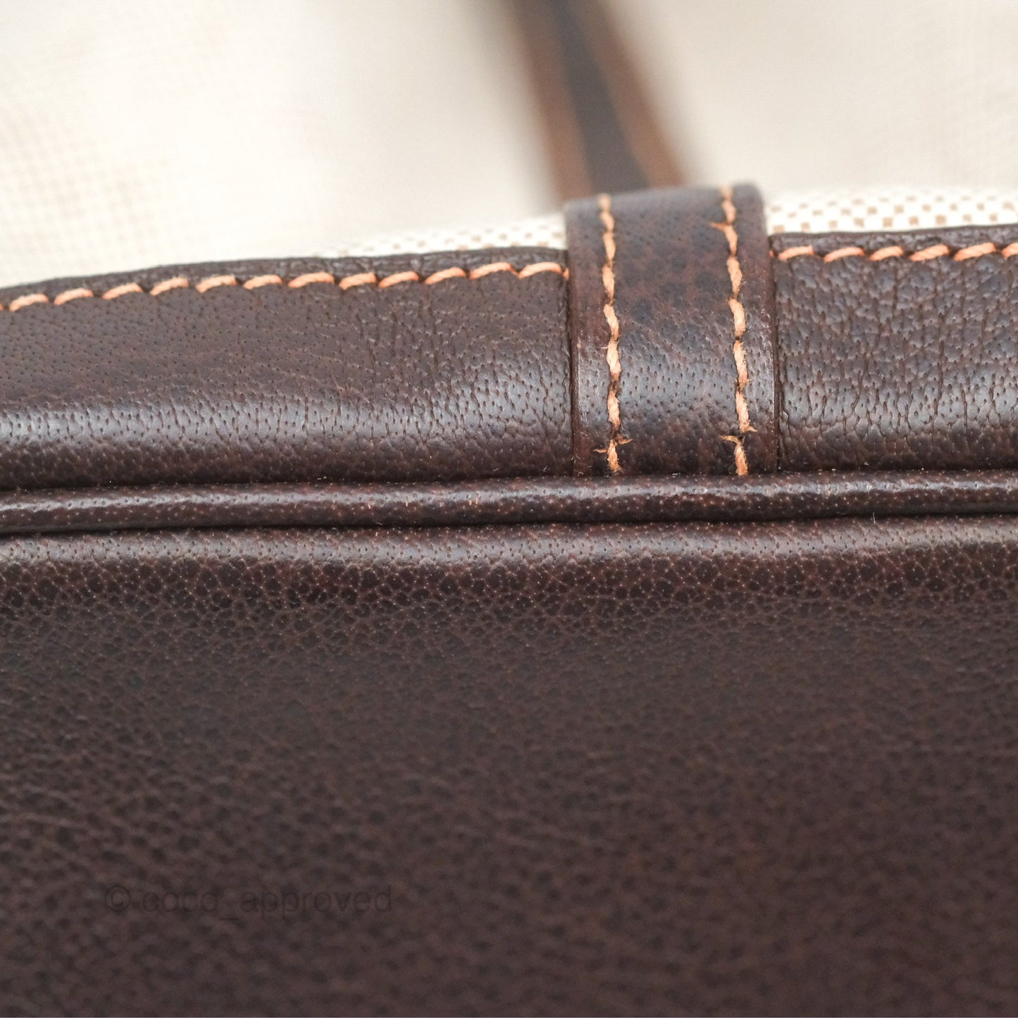 Hermès Garden Party 30 Canvas Brown/ Natural