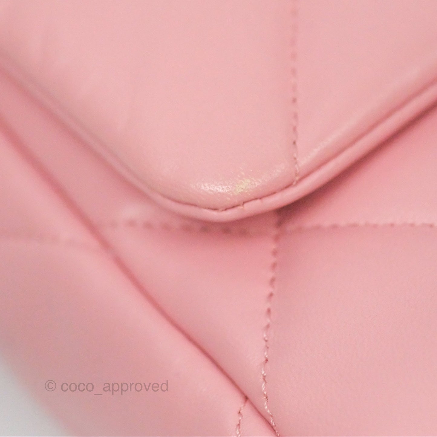 Chanel 19 Small Pink Lambskin Mixed Hardware