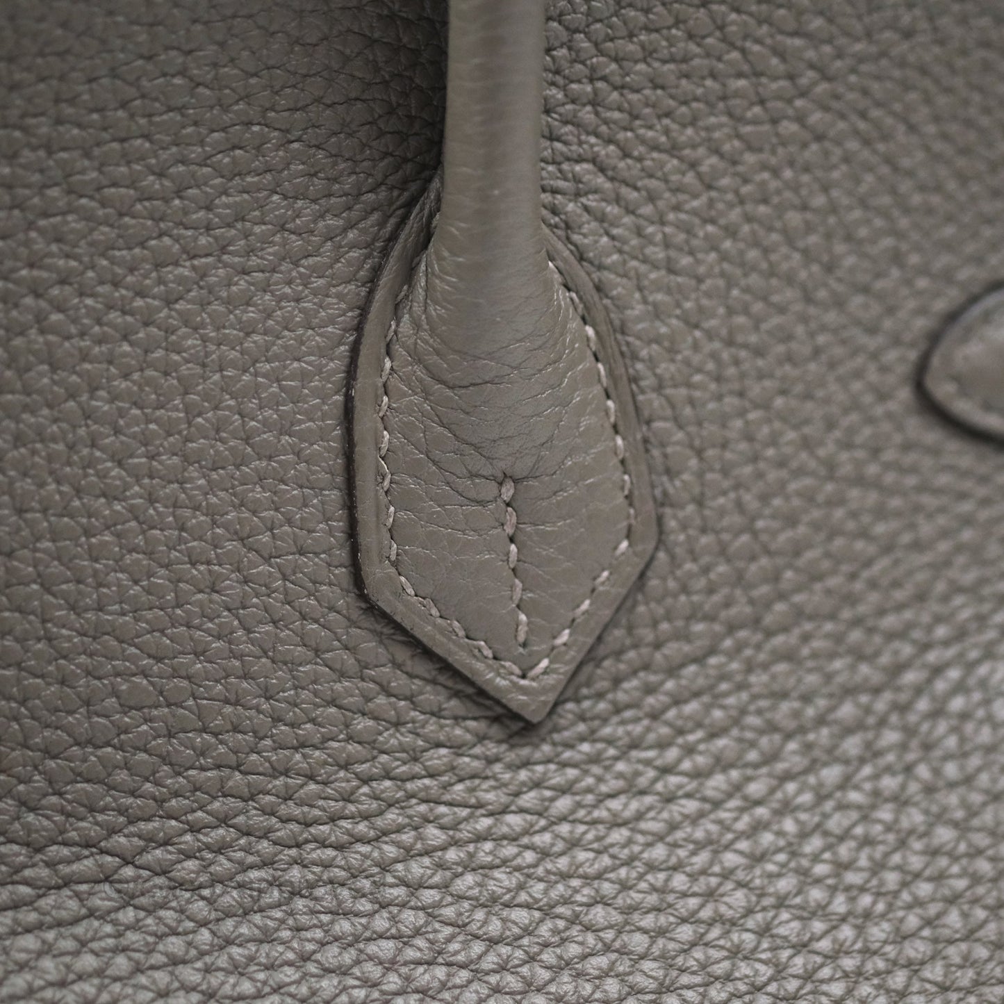 Hermes Birkin 25 Retourne Gris Meyer 0L Togo Gold Hardware