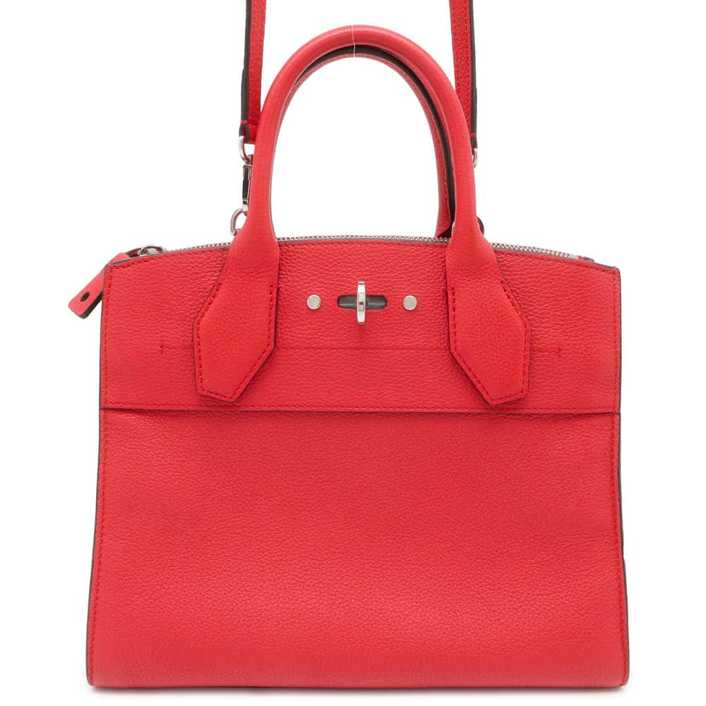 LOUIS VUITTON City Steamer Rouge M53029 Leather Size PM