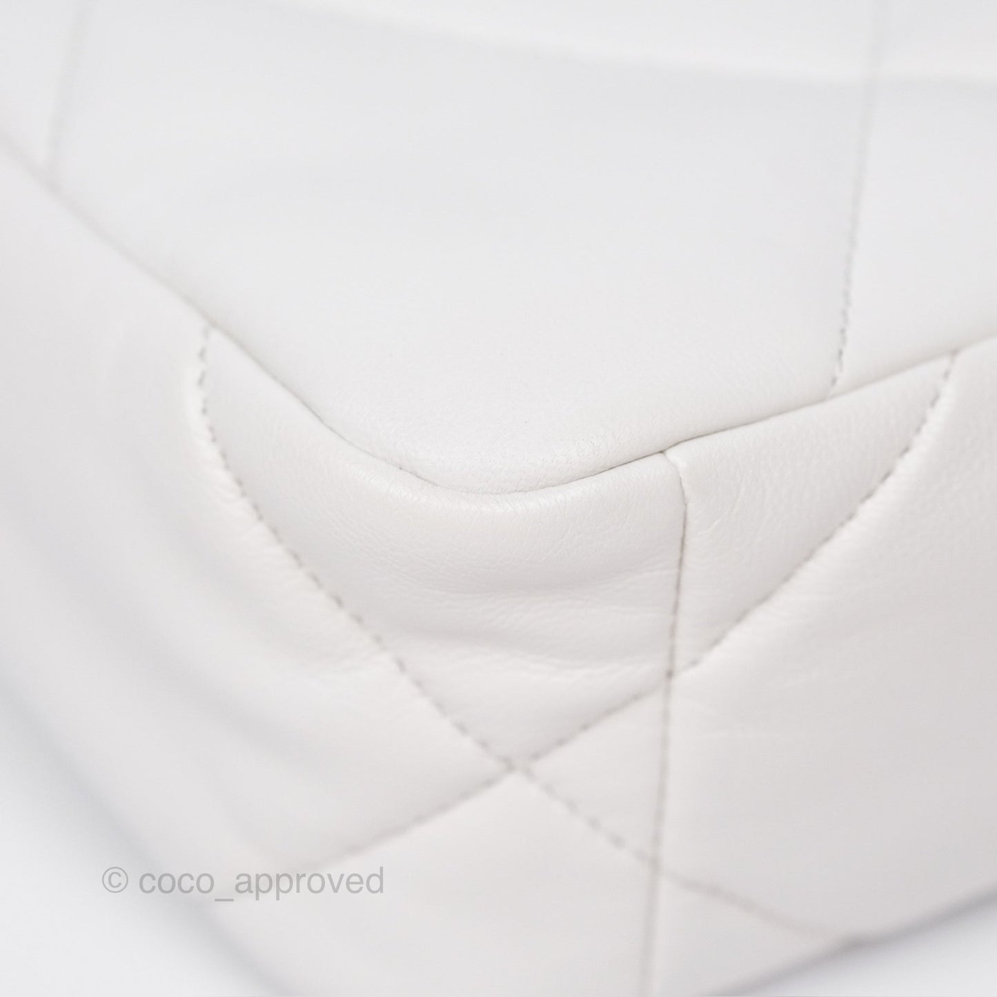 Chanel 19 Small White Mixed Hardware