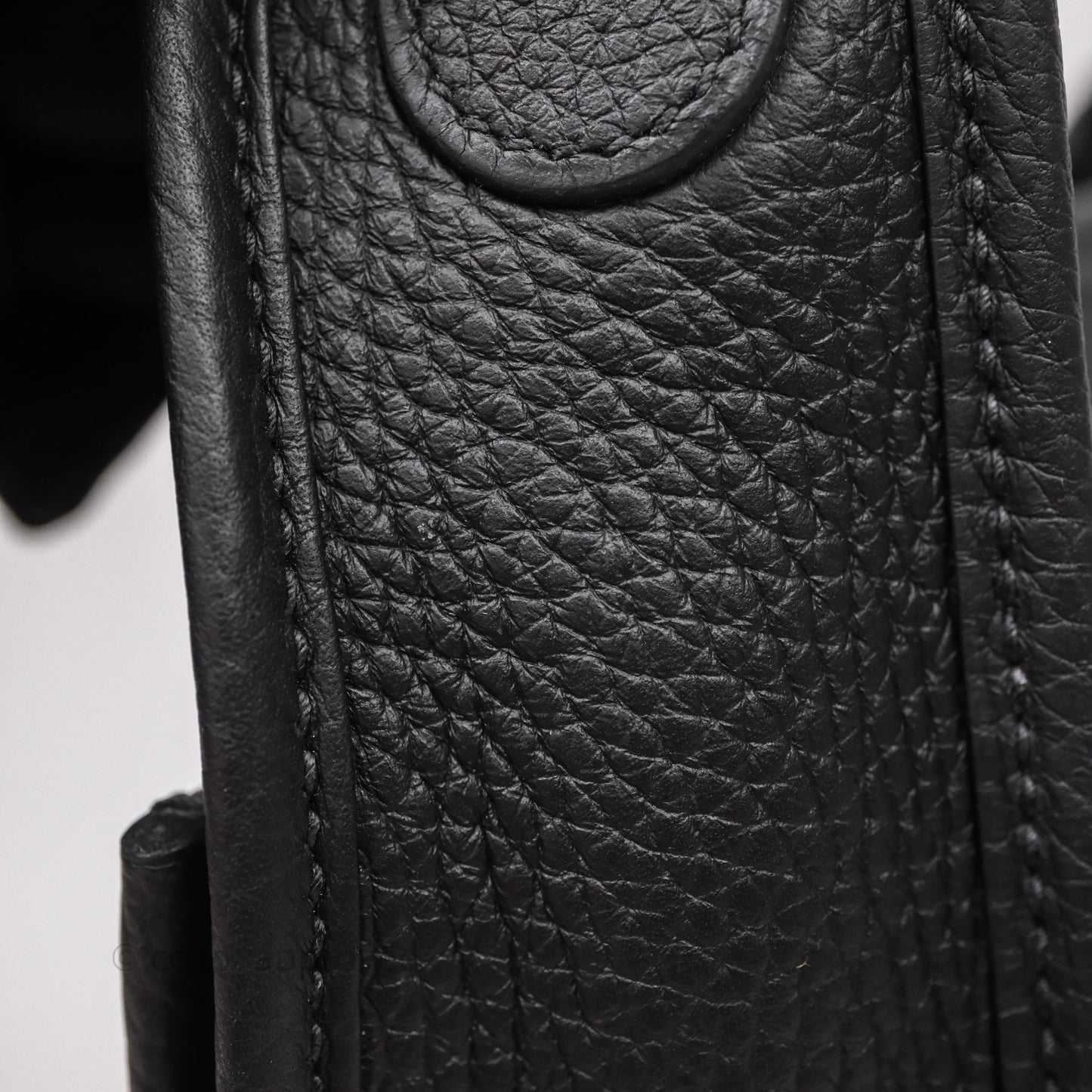 Hermes Evelyne III 29 Black Clemence Palladium Hardware