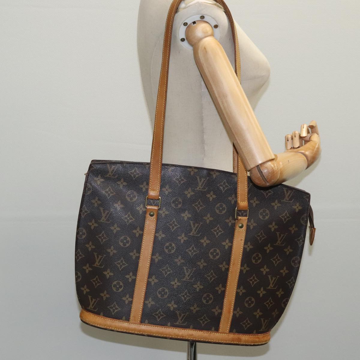 LOUIS VUITTON Monogram Babylone Tote Bag M51102 LV 98631
