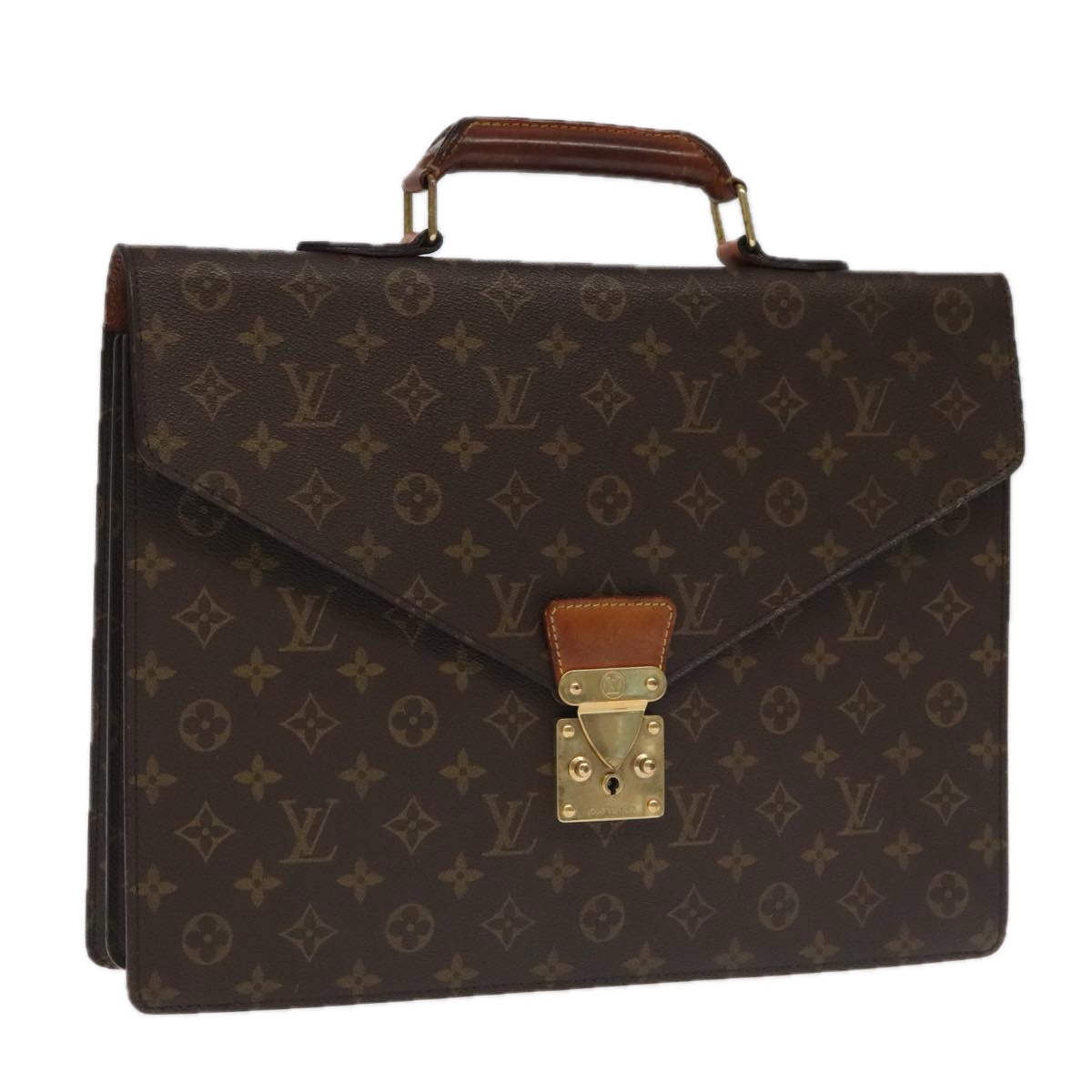 LOUIS VUITTON Monogram Serviette Conseiller Briefcase M53331 LV 98633