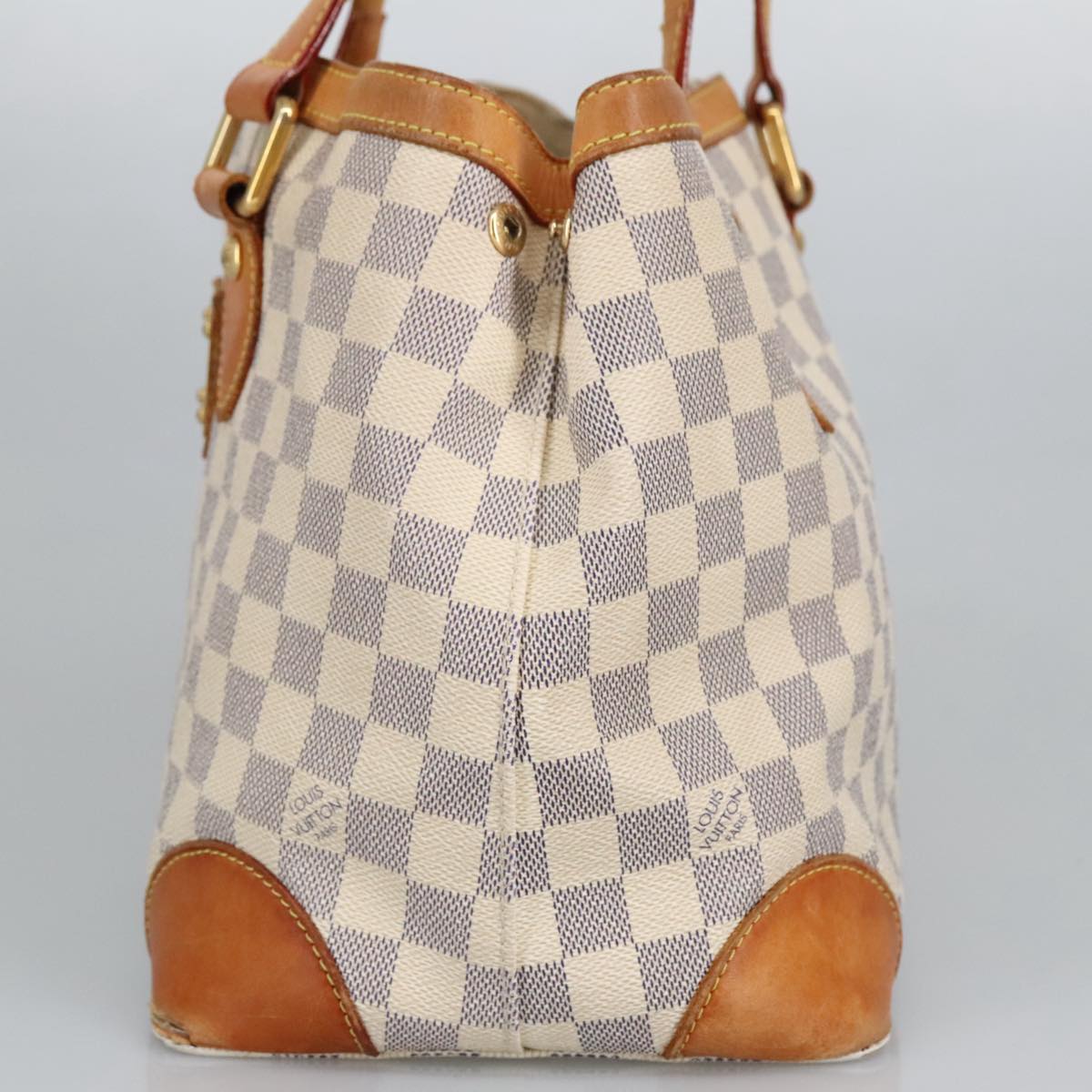 LOUIS VUITTON Damier Azur Hampstead PM Tote Bag N51207 LV 98648