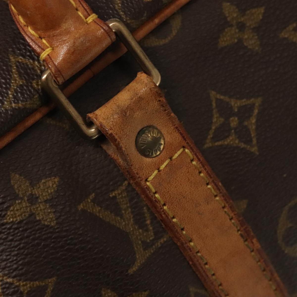 LOUIS VUITTON Monogram Sirius 45 Boston Bag M41408 LV 98657