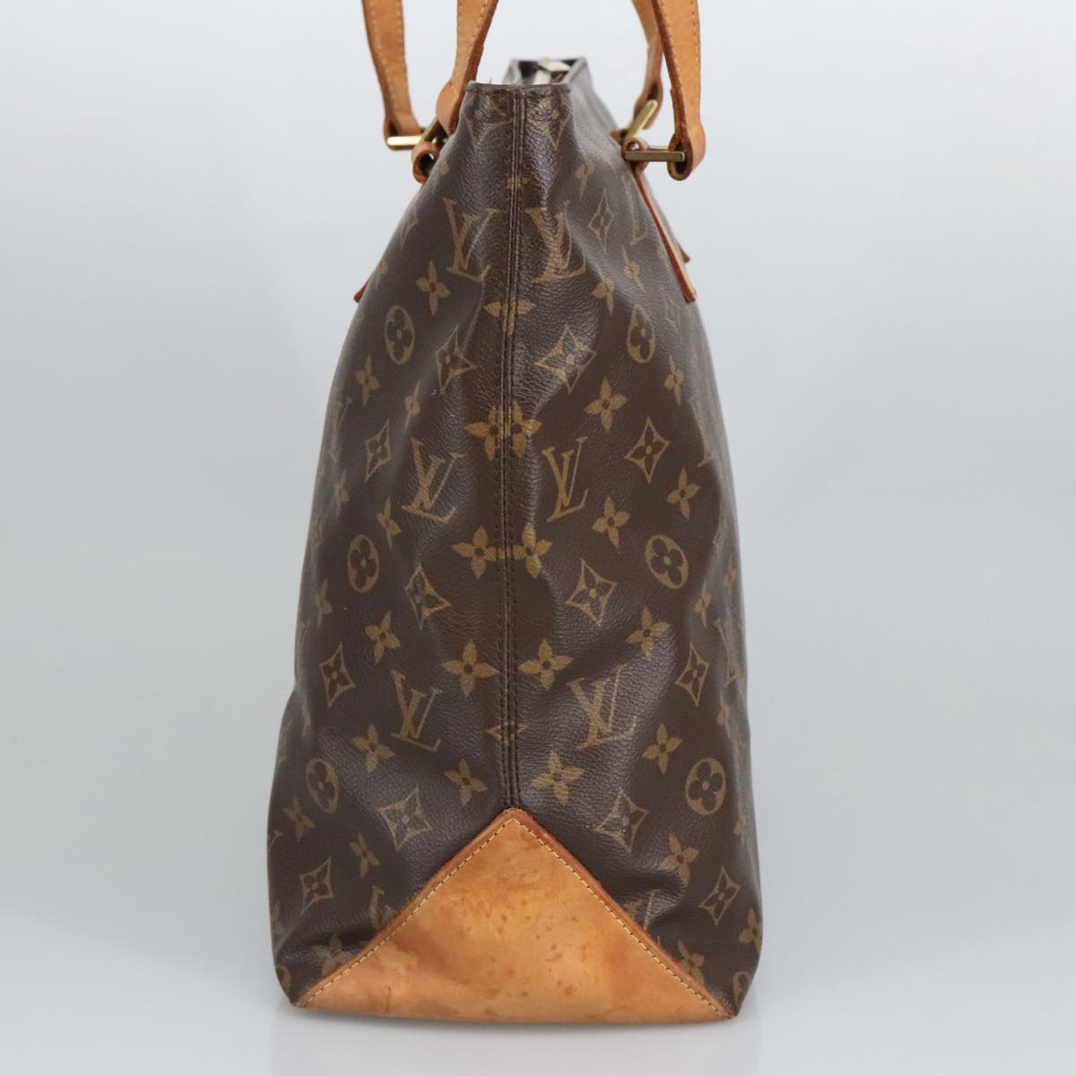 LOUIS VUITTON Monogram Cabas Mezzo Tote Bag M51151 LV 98688