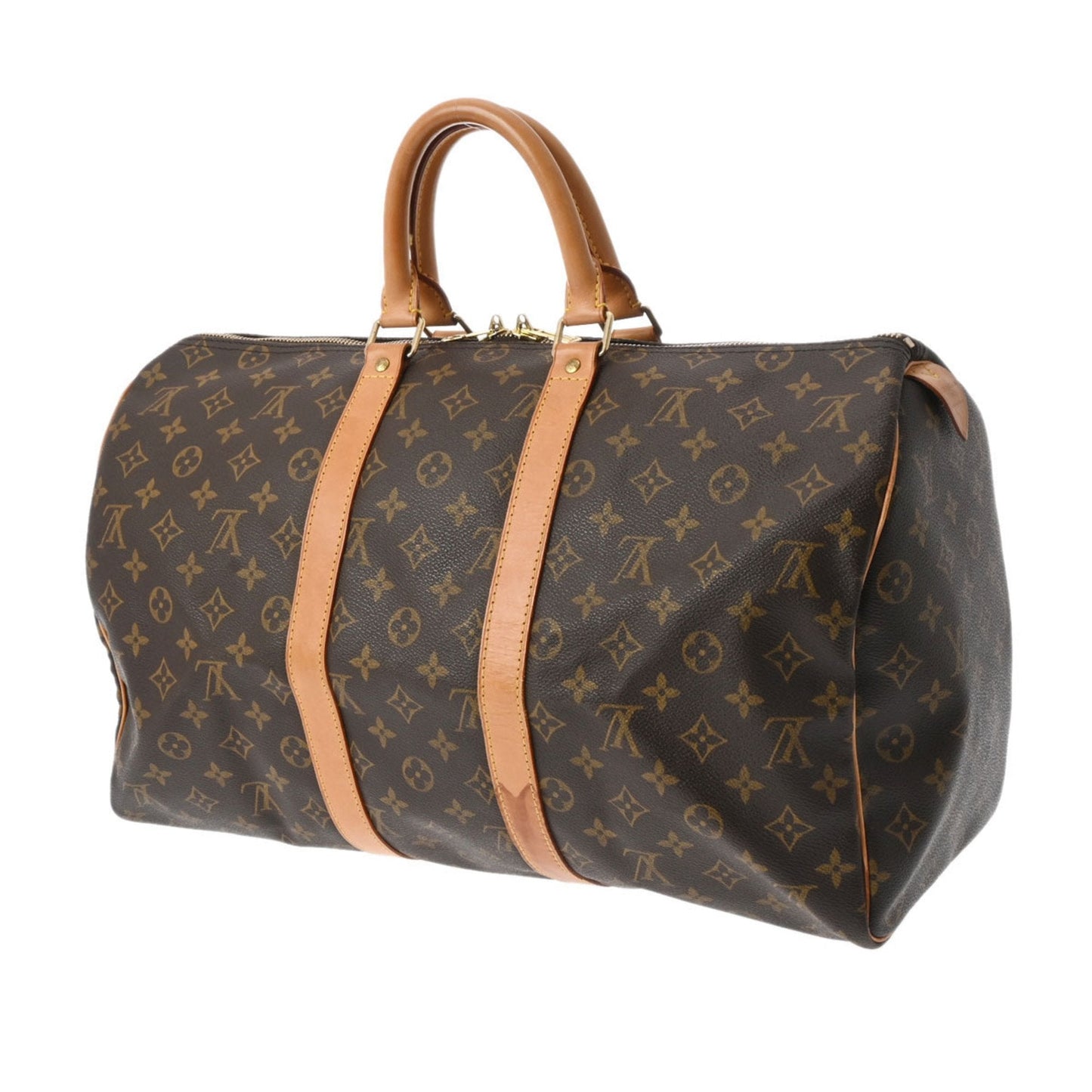 Louis Vuitton Keepall 45  Canvas Travel Bag ()