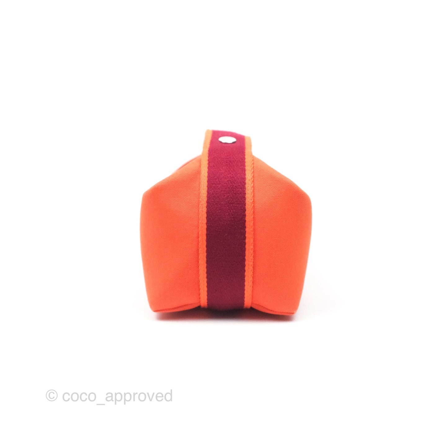 Hermès Small Bride-A-Brac Orange Feu Canvas