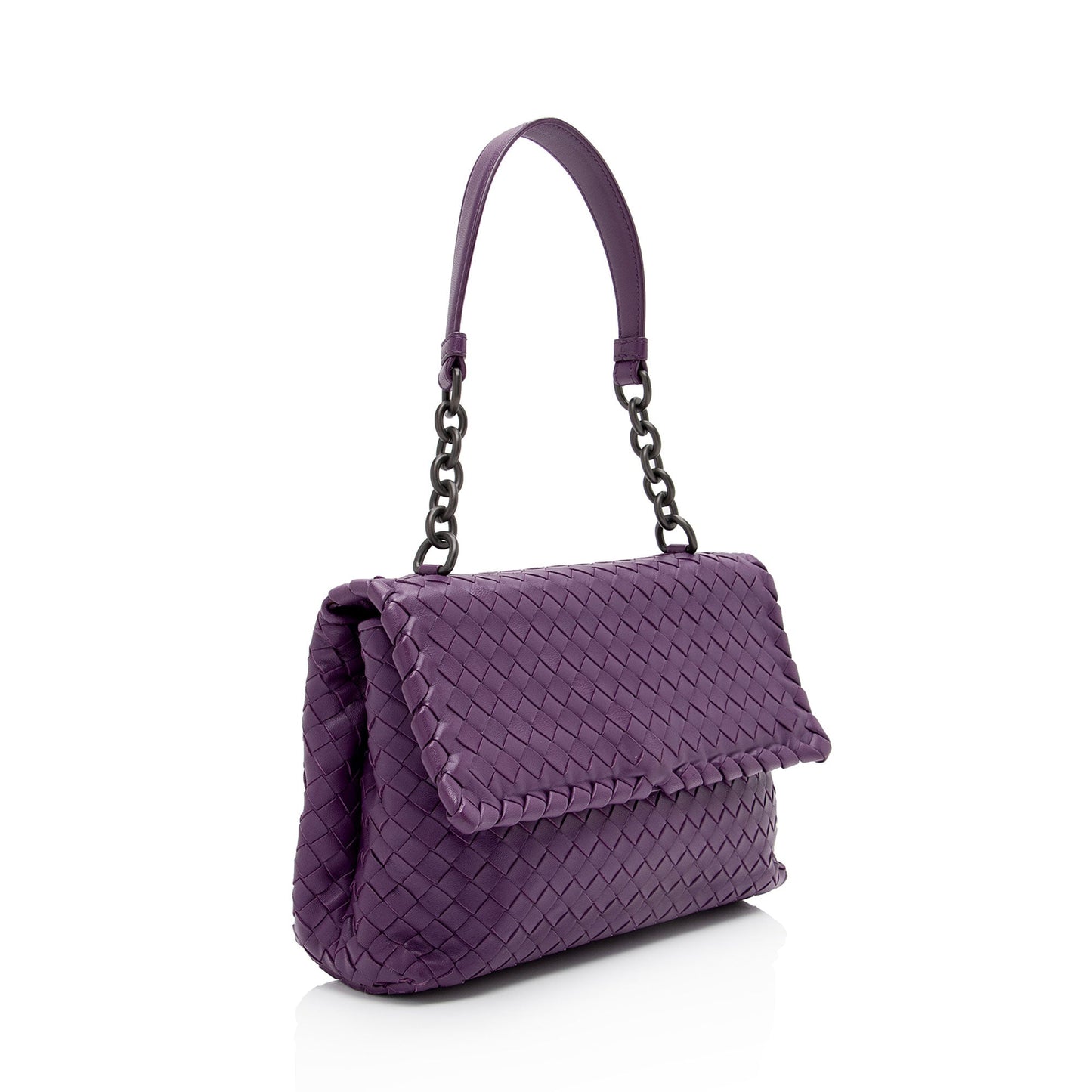 Luxury Bottega Veneta Intrecciato Olimpia Small Shoulder Bag