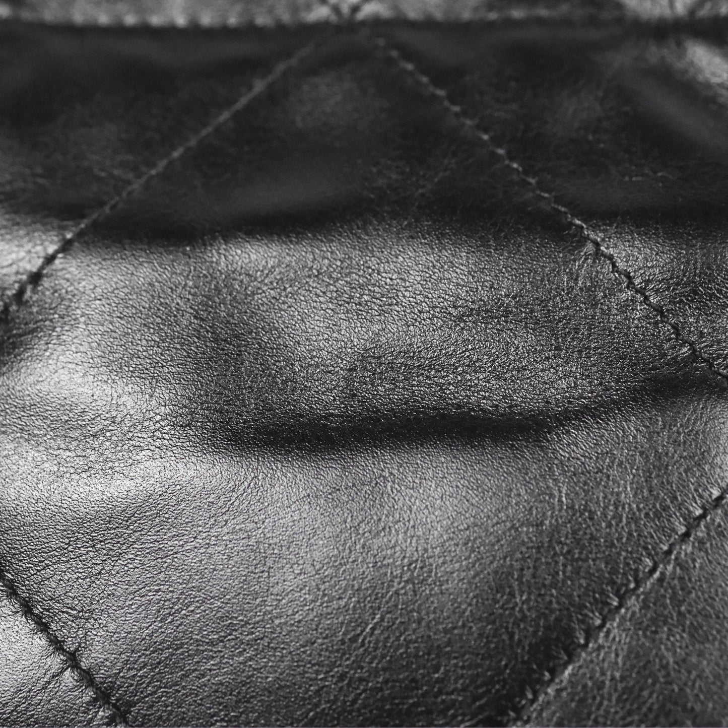 Chanel 22 Mini Bag Black Crumpled Calfskin