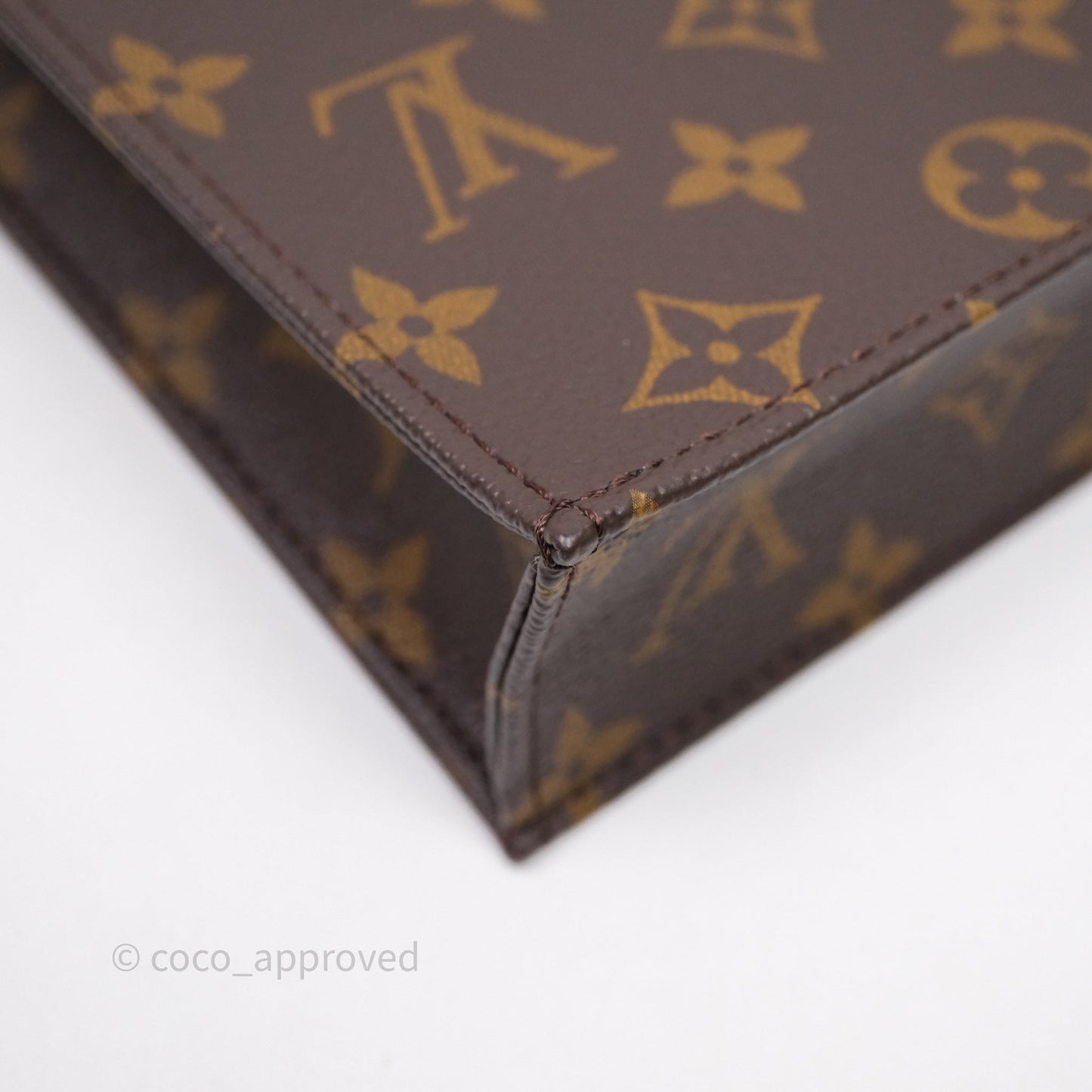 Louis Vuitton Petit Sac Plat Bag Monogram Canvas