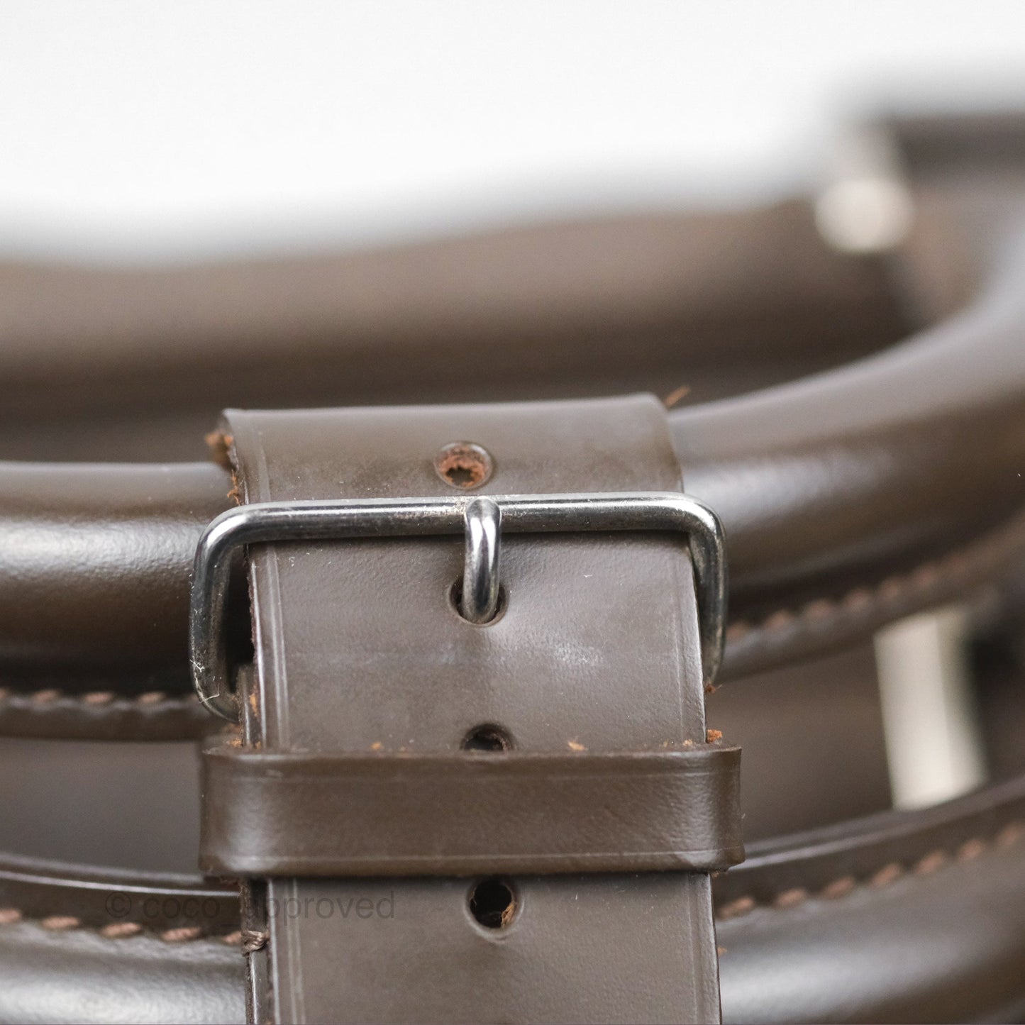 Louis Vuitton Vintage Kendall PM in Brown Taiga Leather