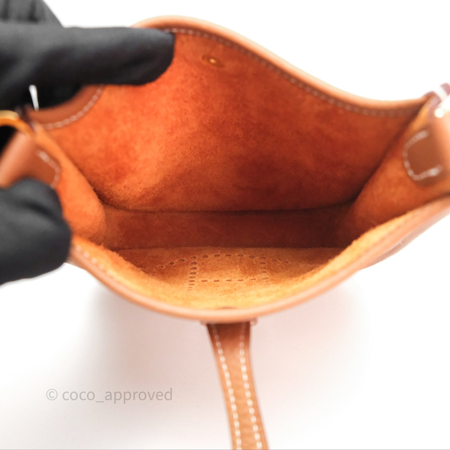 Hermès Mini Evelyne 16 Amazone Gold 37 Clemence Gold Hardware