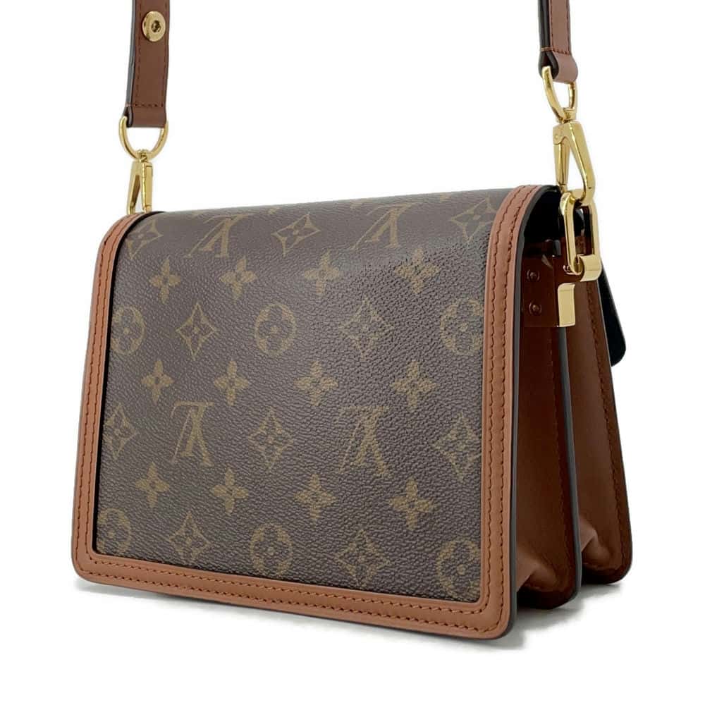 LOUIS VUITTON Dauphine Noir M44580 Monogram Monogram Reverse Canvas Size MINI