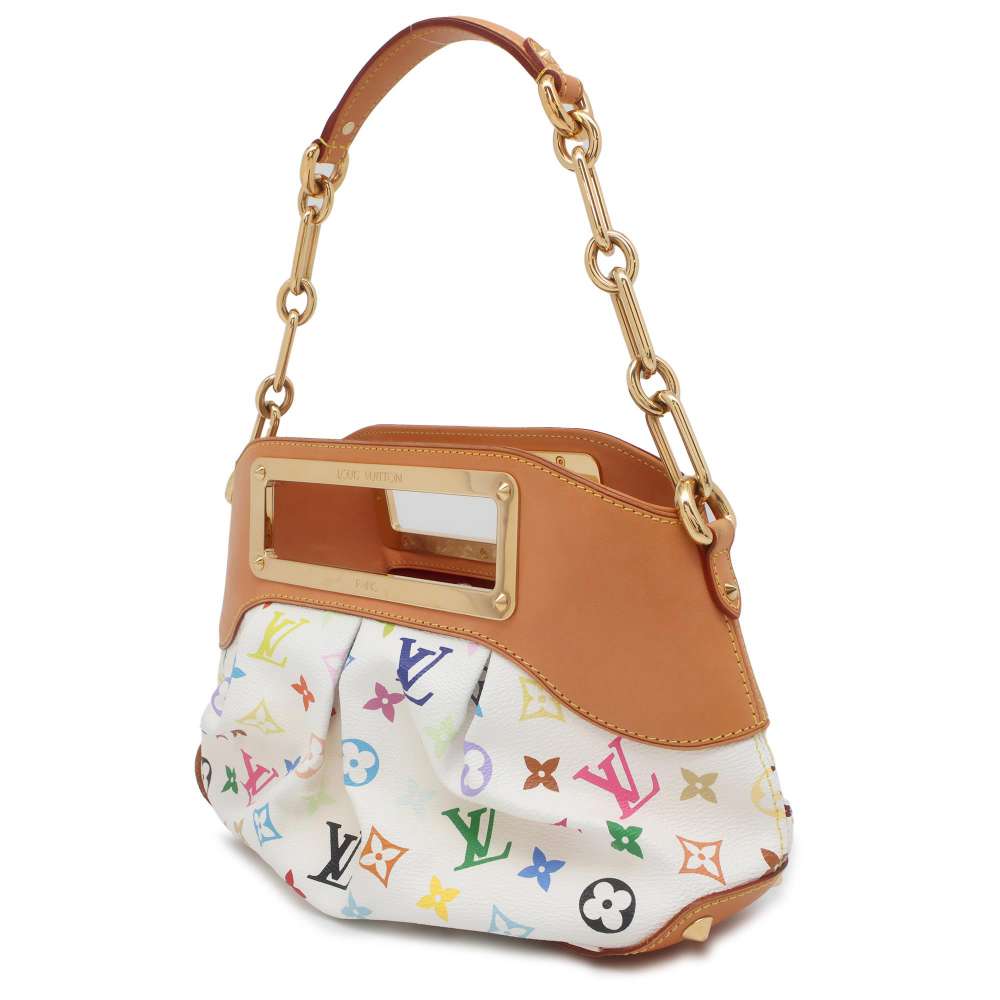 LOUIS VUITTON Judy Blanc M40253 Monogram・Multicolor Size GM
