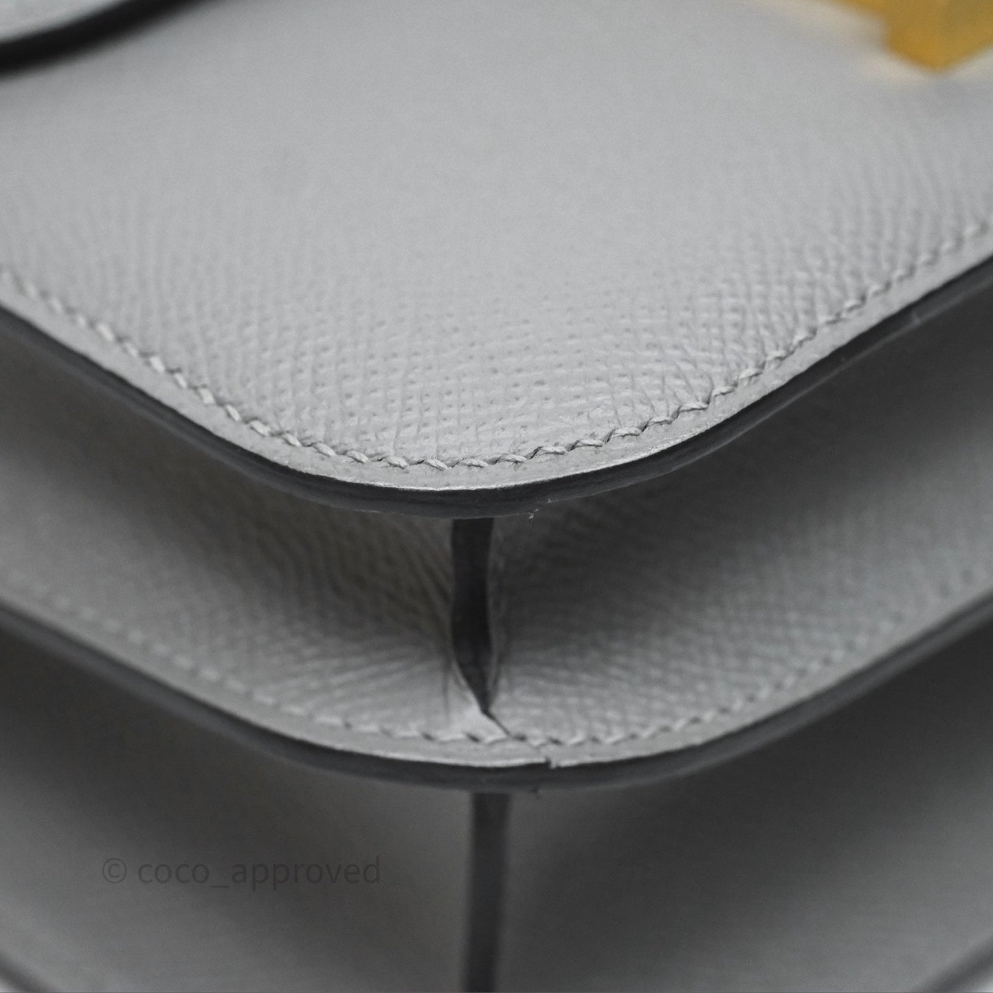 Hermès Constance 24 Gris Mouette 4Z Epsom Gold Hardware