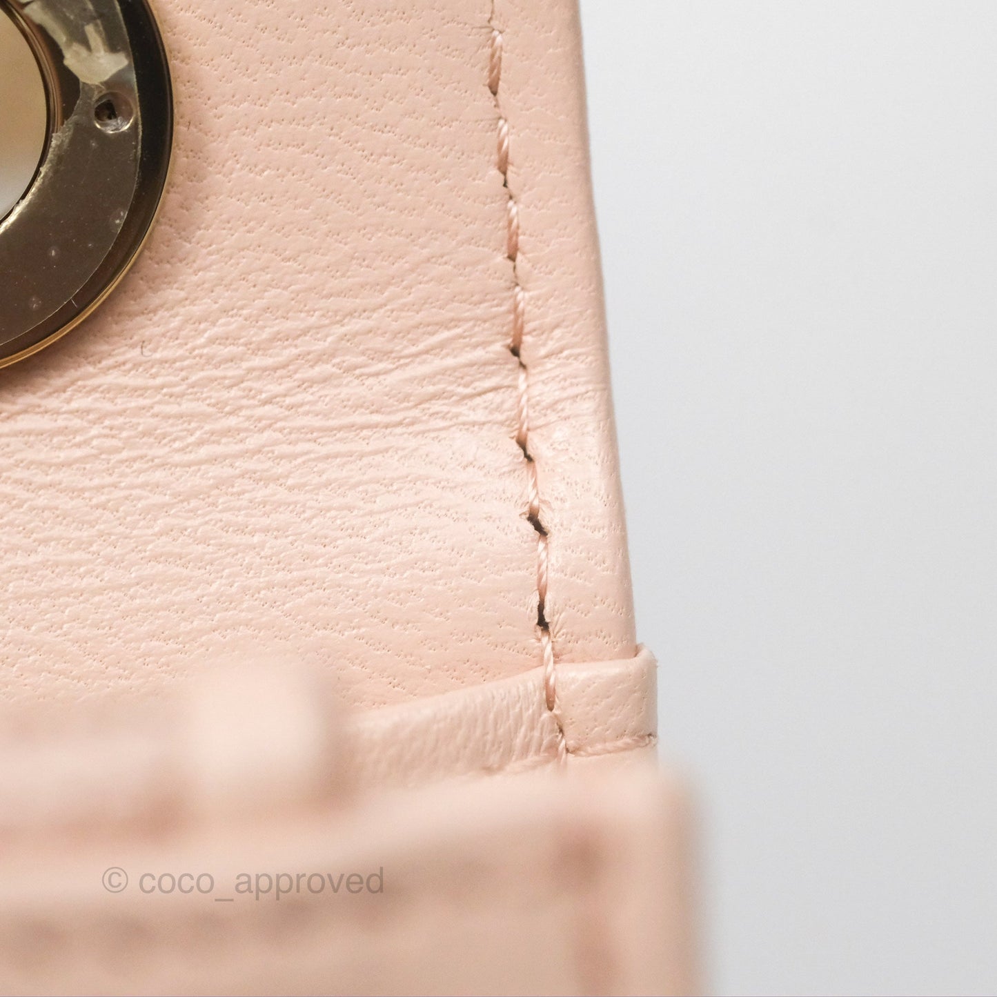 Chanel Trendy CC WOC Quilted Light Pink Lambskin Gold Hardware