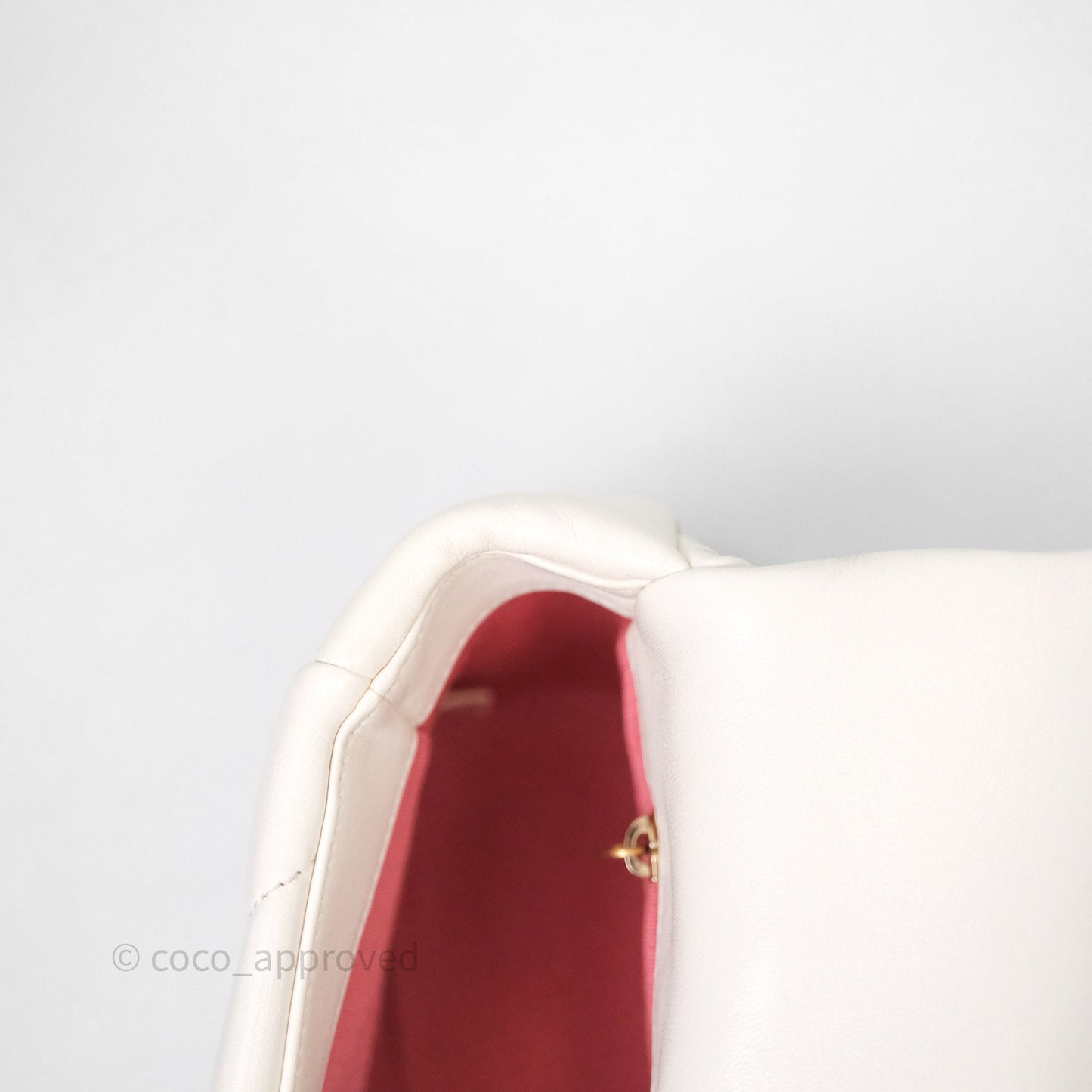 Chanel 19 Small Ivory White Mixed Hardware
