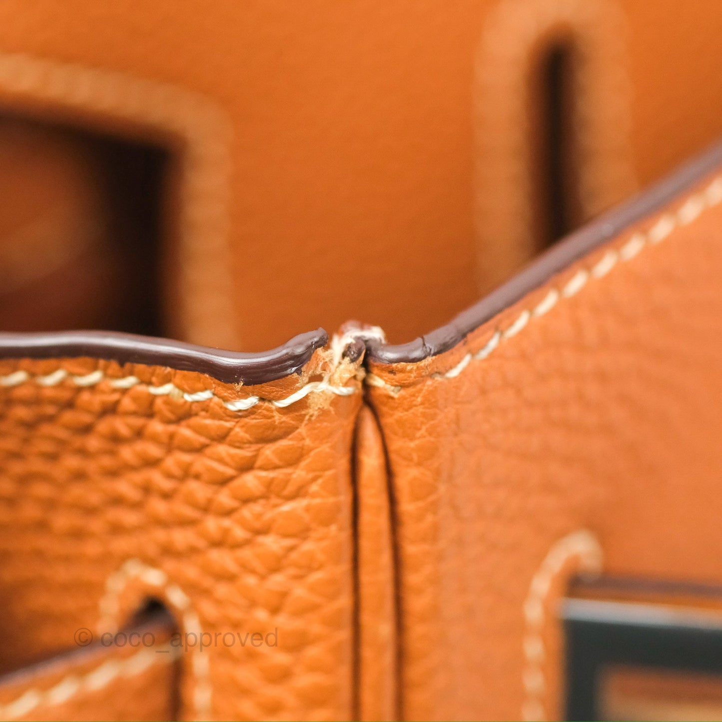 Hermès Birkin 30 Retourne Gold Clemence Palladium Hardware