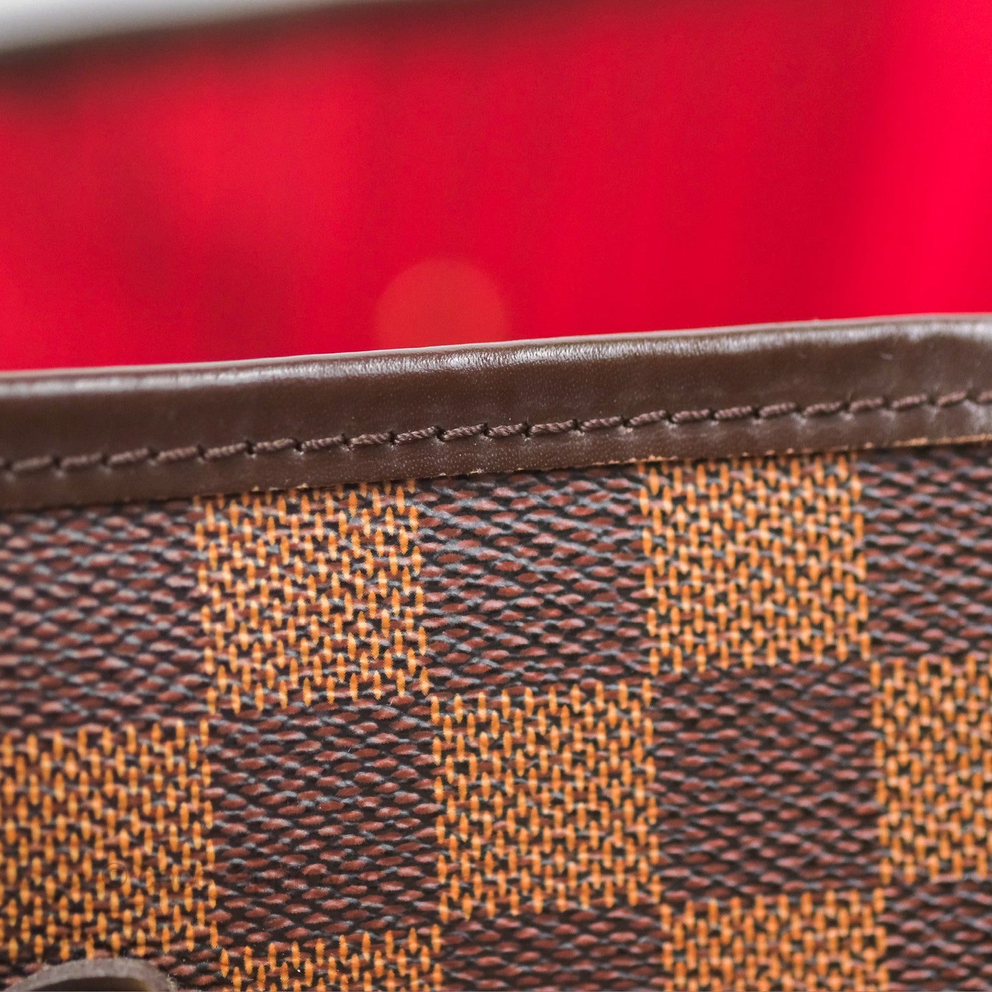 Louis Vuitton Neverfull MM Tote Bag Damier Ebene Canvas