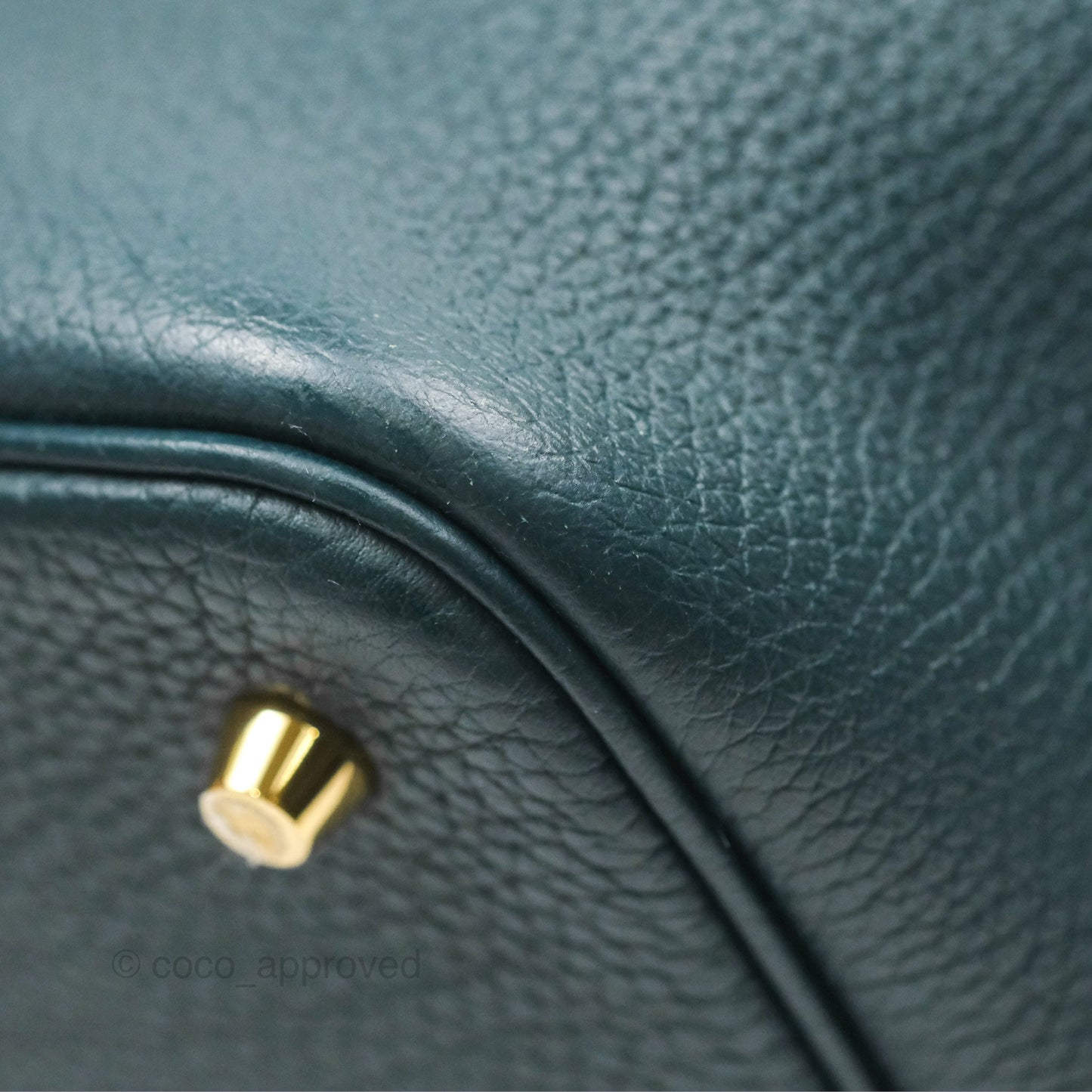 Hermès Picotin 22 Vert Cypress 6O Clemence Gold Hardware