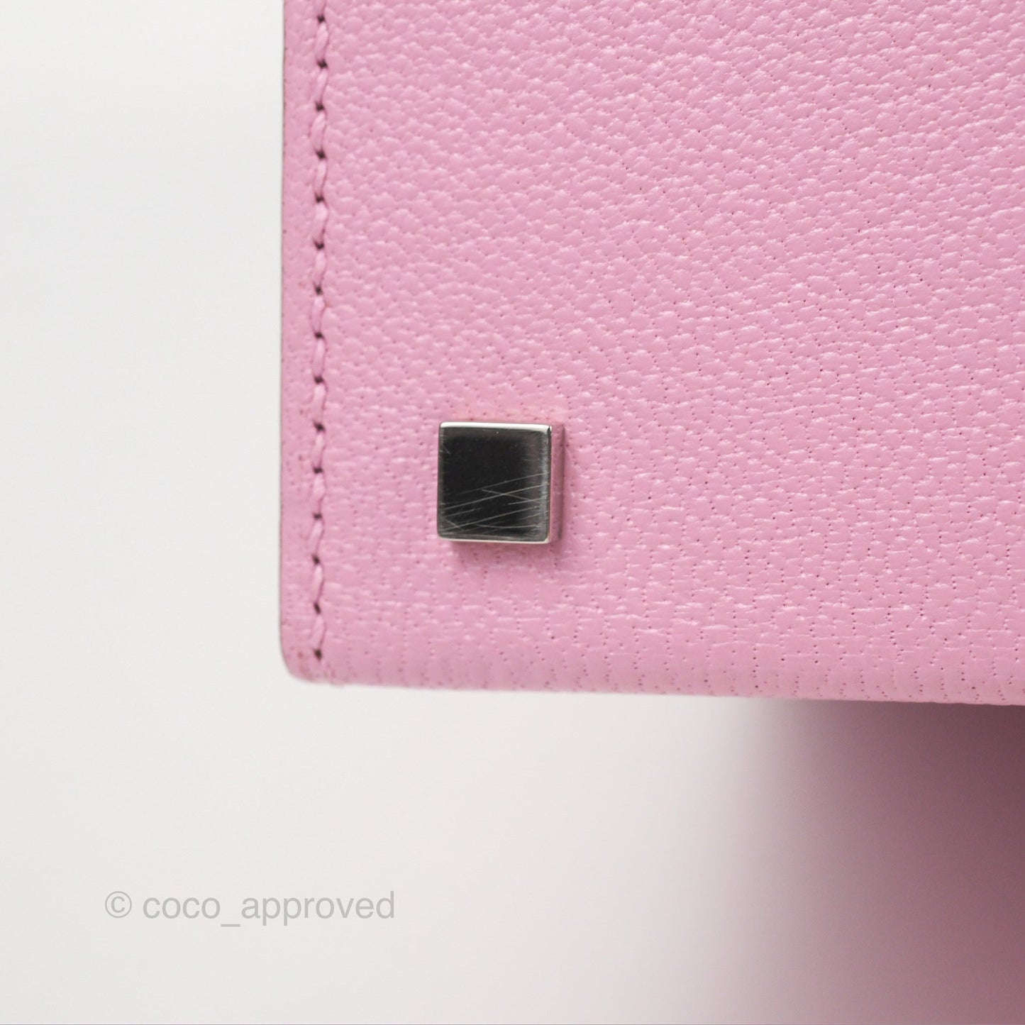 Hermès Cinhetic Box Bag Mauve Sylvestre Chevre Mysore Palladium Hardware