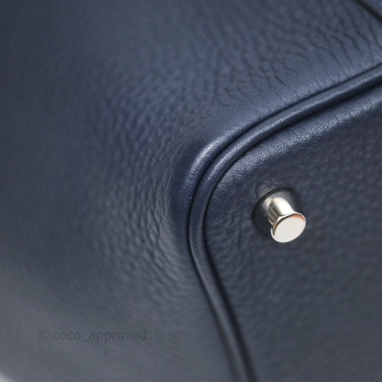 Hermès Picotin 18 Bleu Nuit 2Z Clemence Palladium Hardware