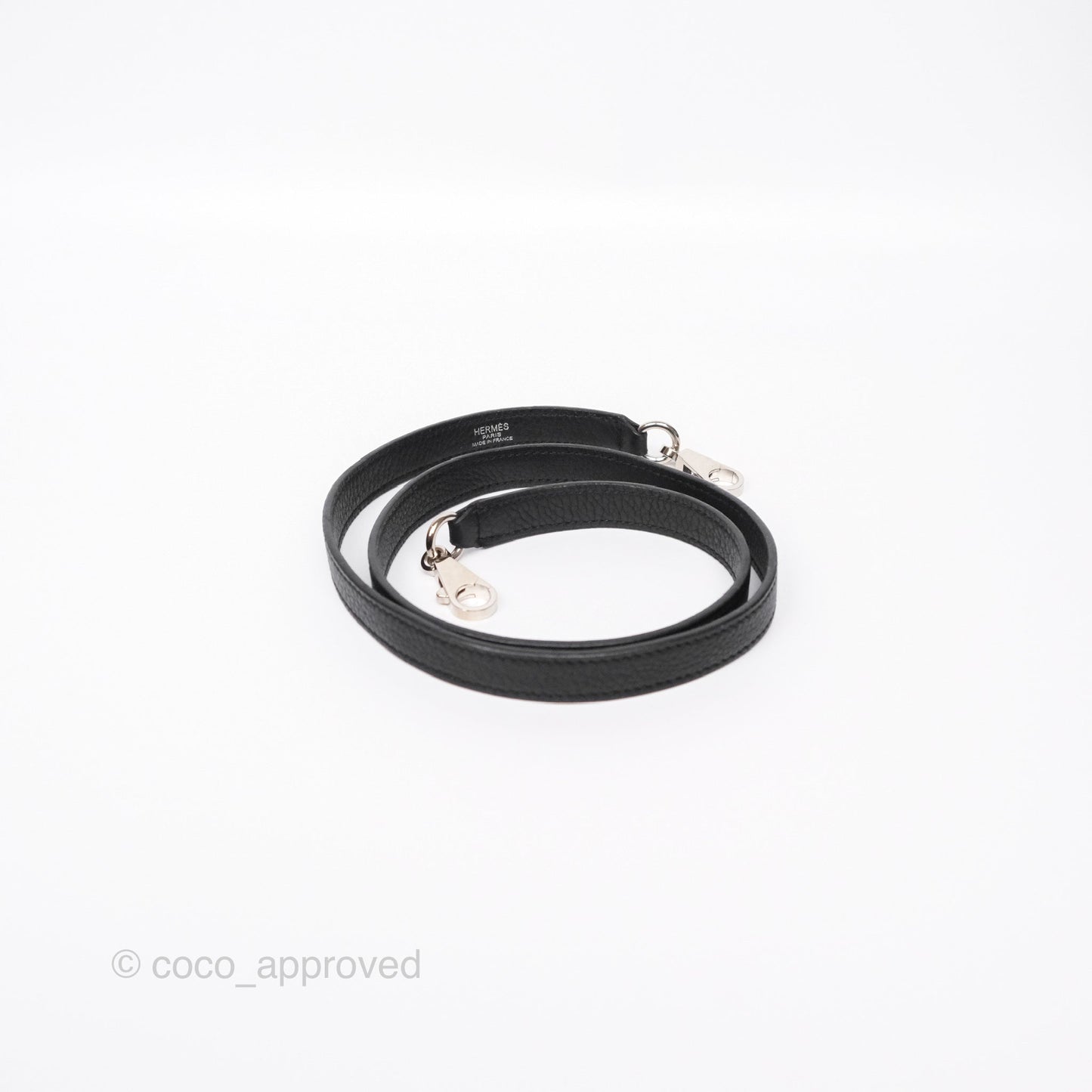 Hermès Kelly 28 Retourne Noir Black 89 Clemence Palladium Hardware