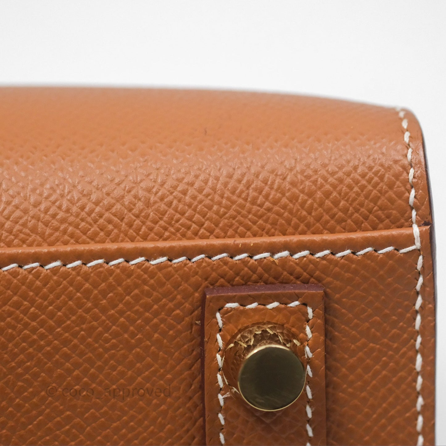 Hermès Birkin 25 Sellier Gold 37 Epsom Gold Hardware