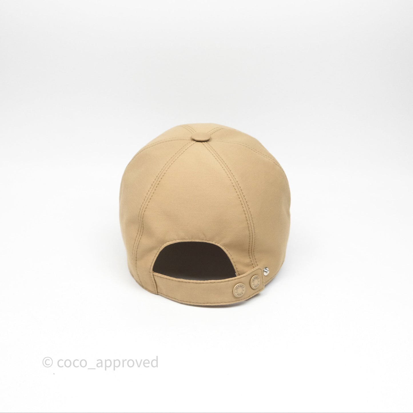 Hermès Serena Eperon D'Or Cap Beige Size 57