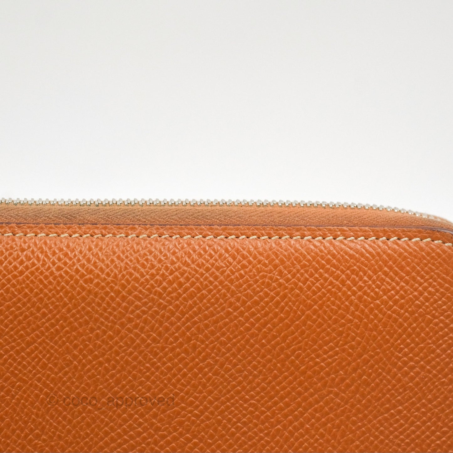 Hermès Silk In Classique Long Wallet Gold Epsom