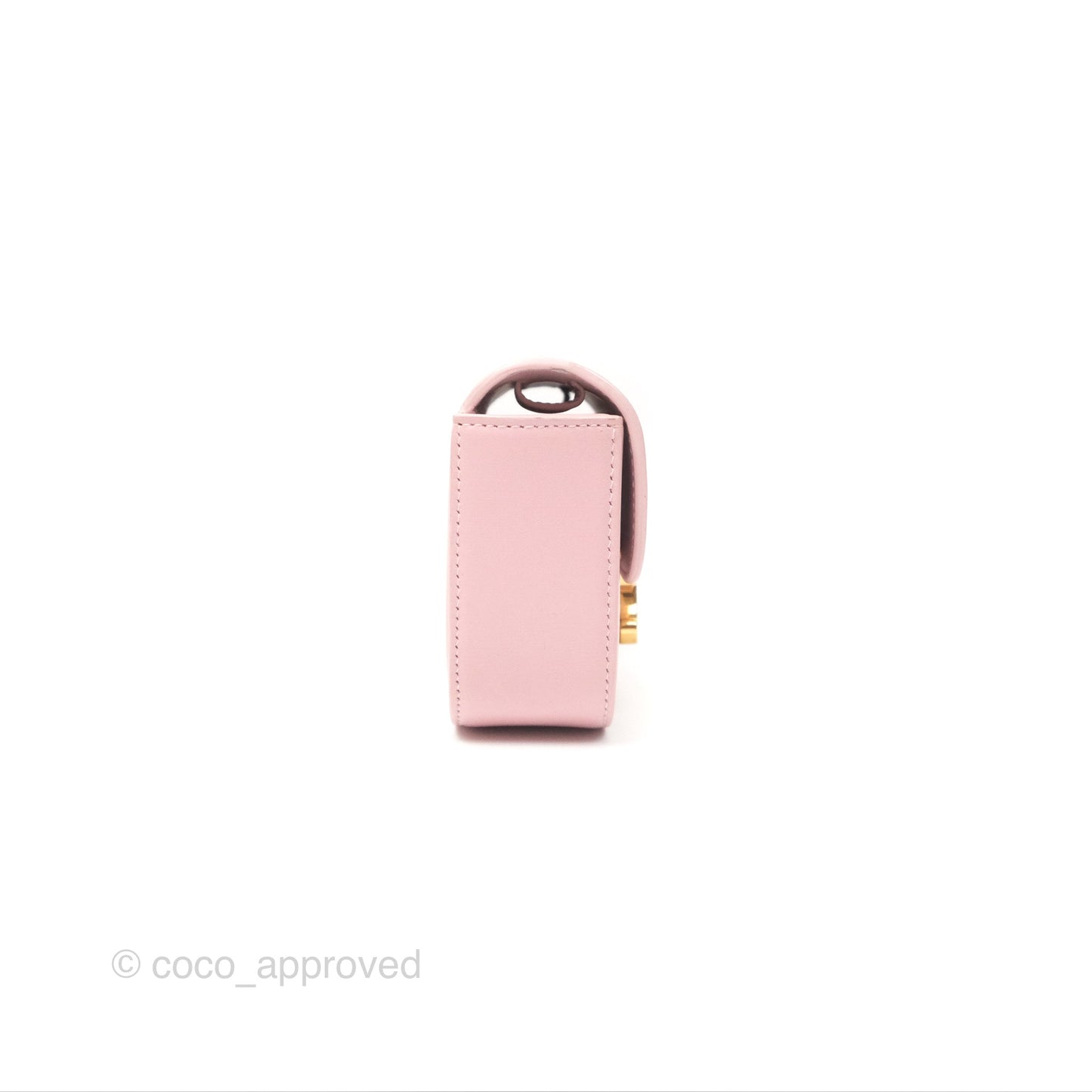 Celine Mini Triomphe Shiny Calfskin Pink