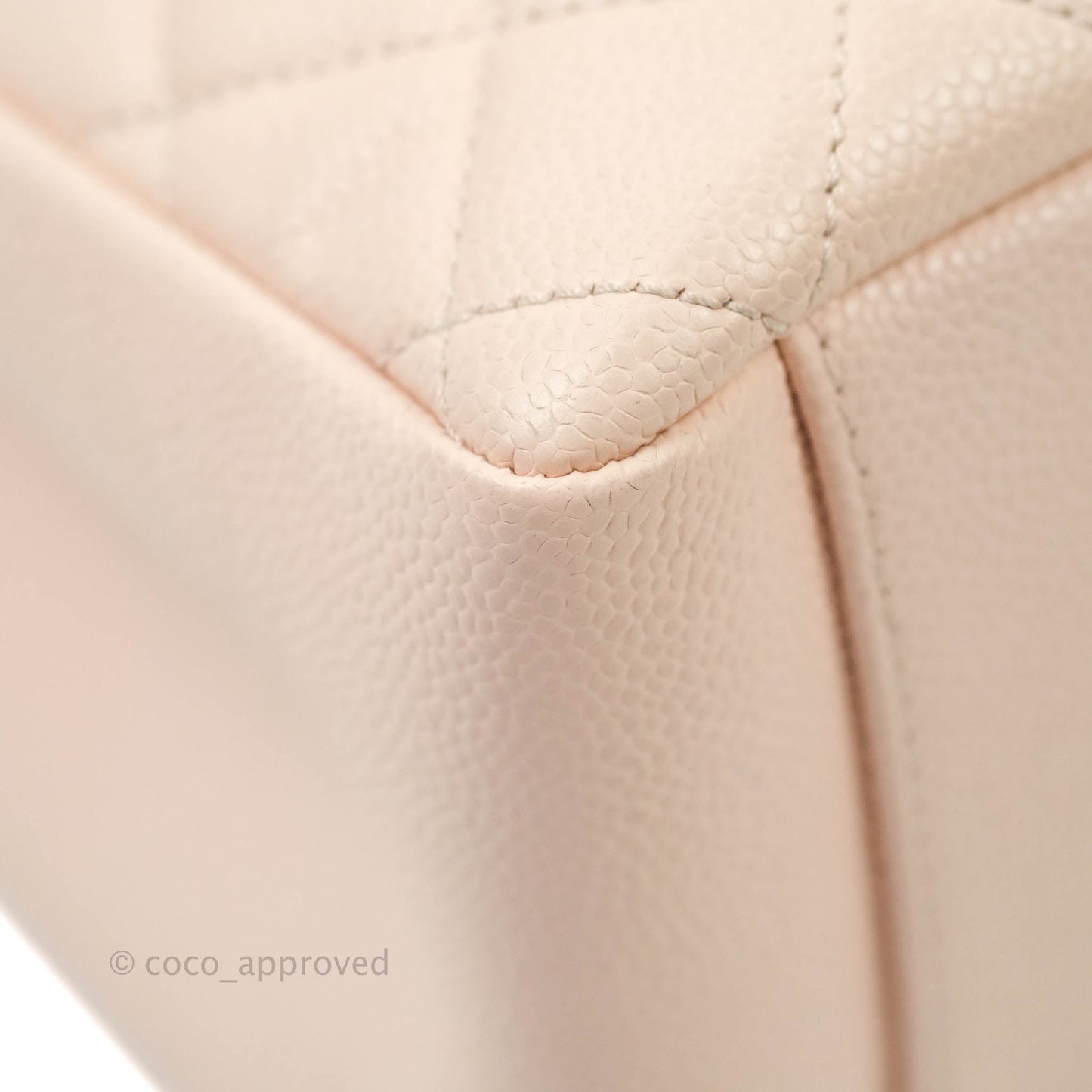 Chanel GST Pink Caviar Silver Hardware