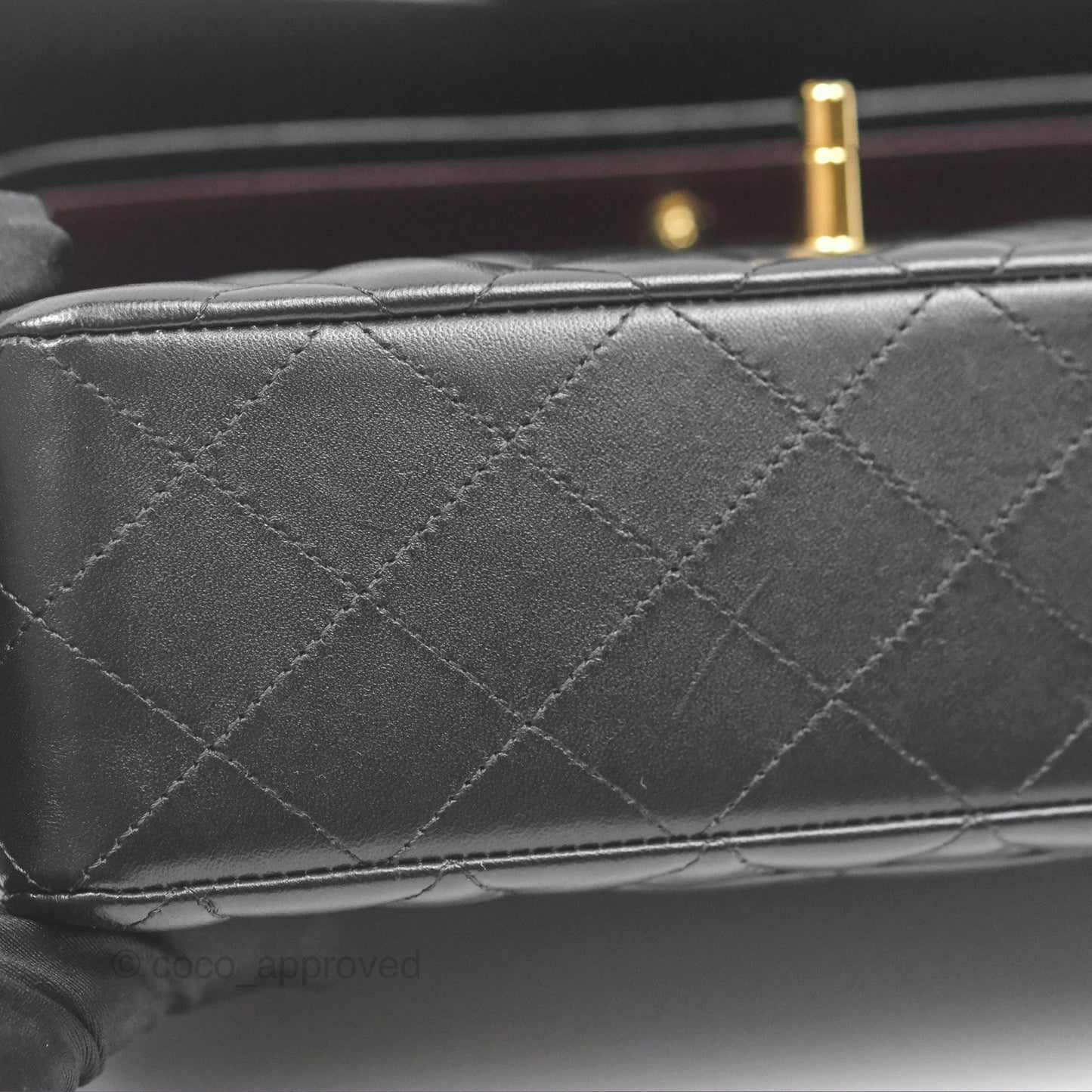 Chanel Small S/M Classic Flap Black Lambskin Gold Hardware