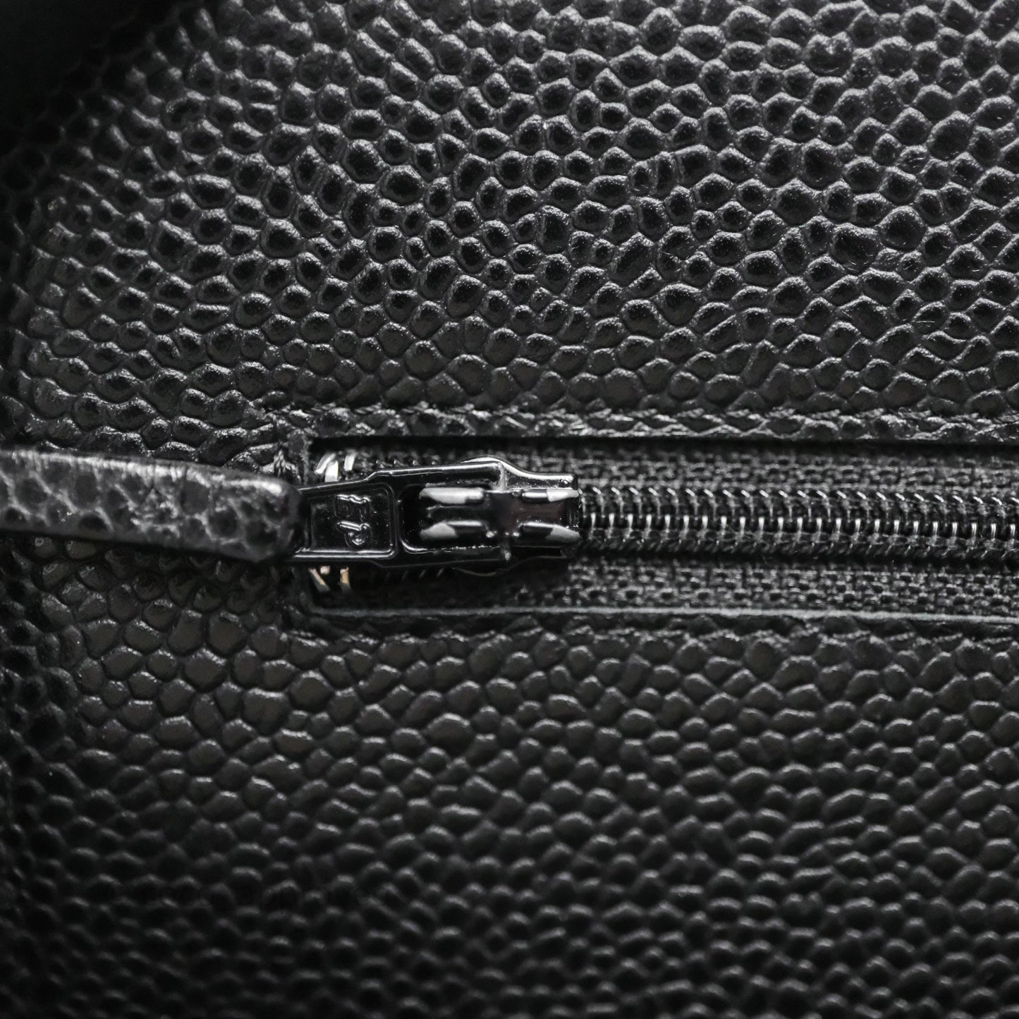 Chanel Quilted Classic WOC Black Caviar Silver Hardware