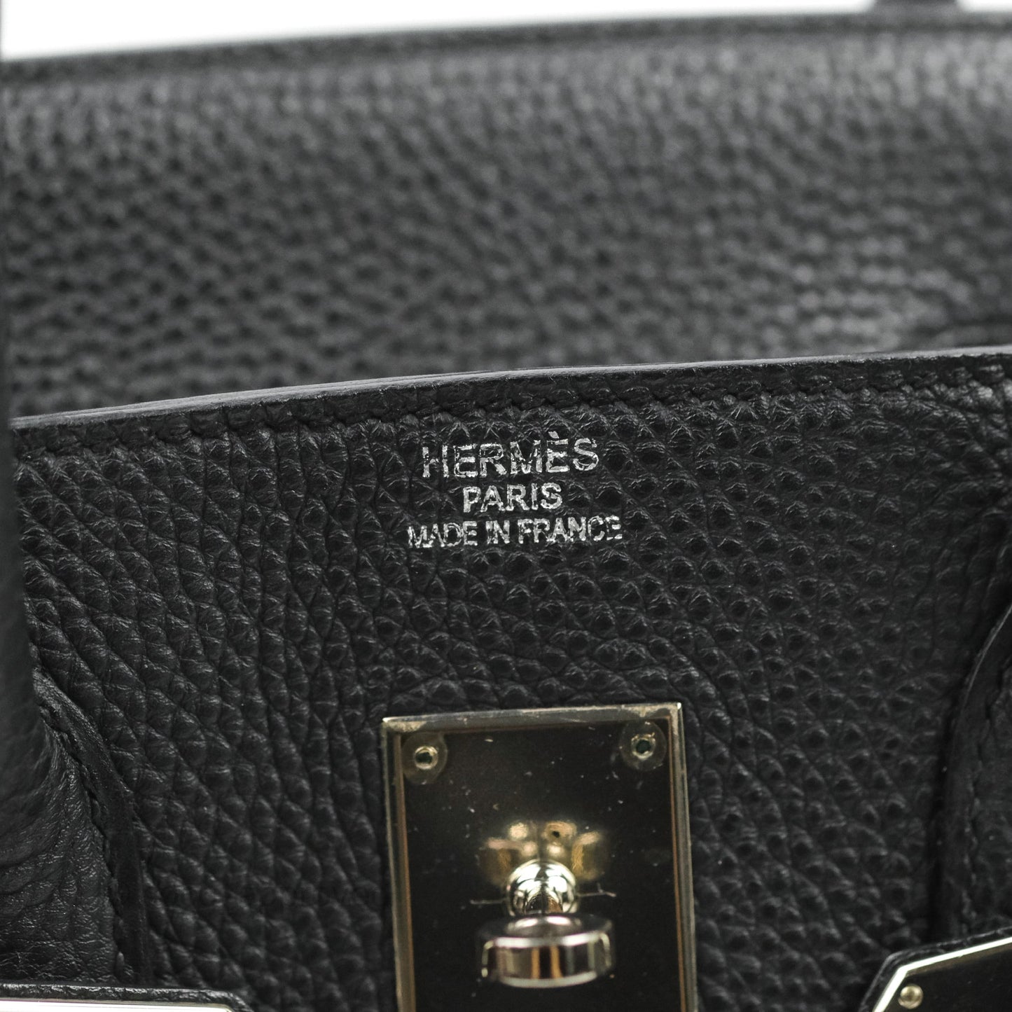 Hermès Birkin 35 Black Togo Palladium Hardware
