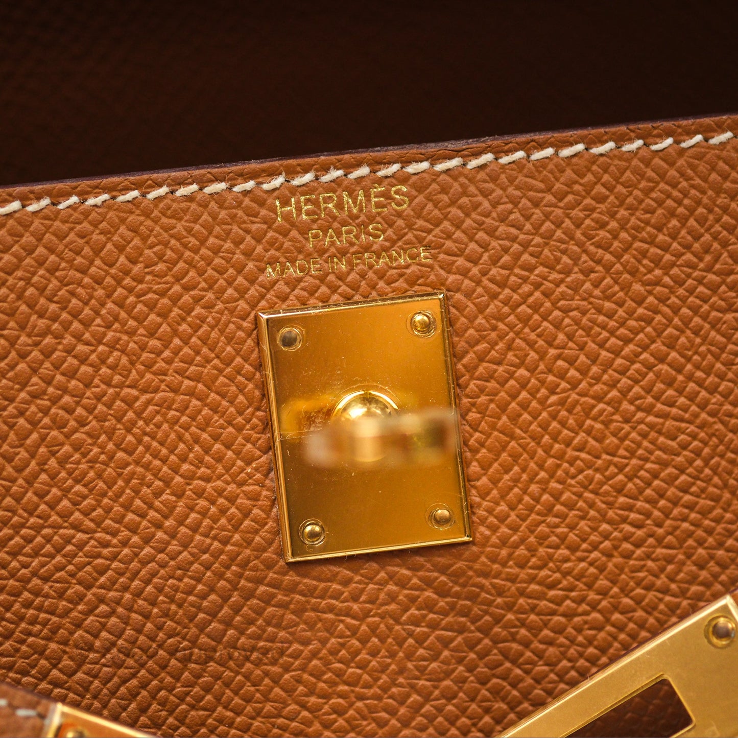 Hermès Kelly 25 Sellier Gold 37 Epsom Gold Hardware