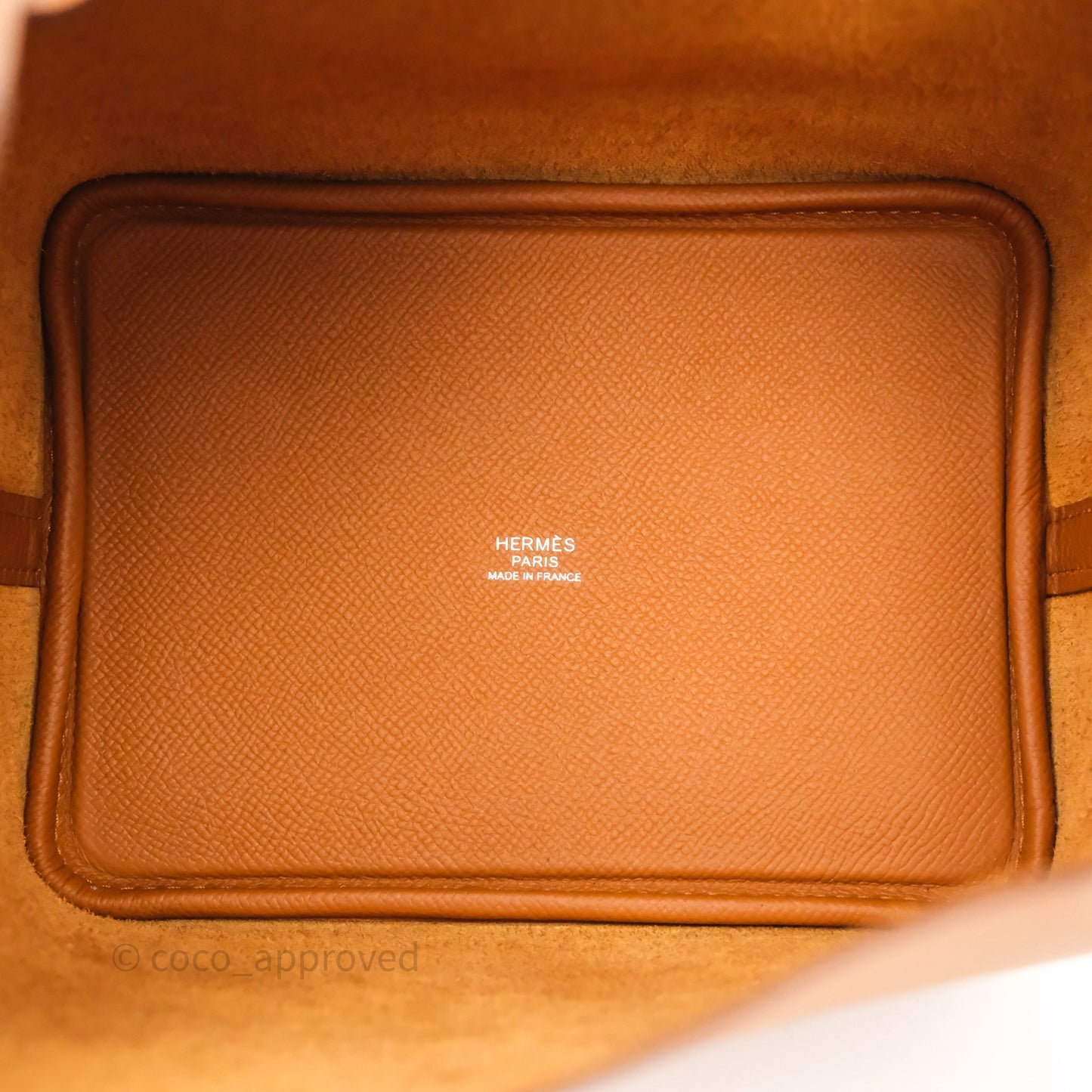 Hermès Picotin 18 Tressage Gold Epsom Palladium Hardware